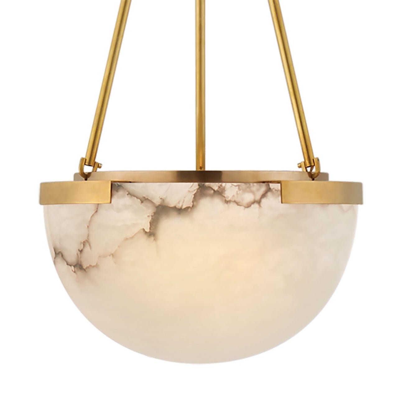 Dione Minimalist Alabaster Pendant Light - Neutralighting