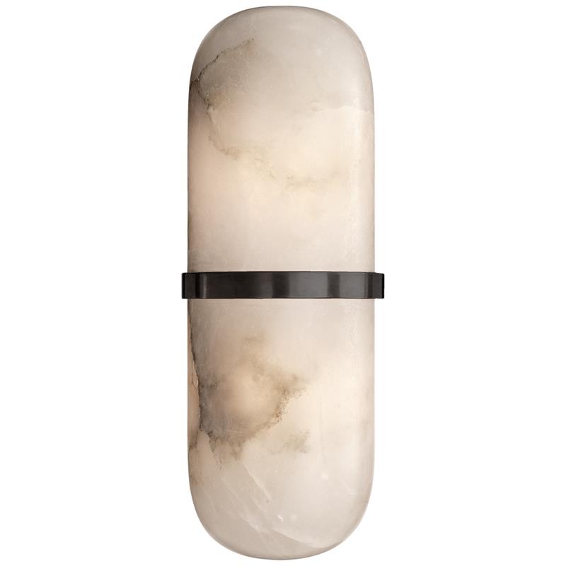 Symirel Modern Minimalist Pill Form Alabaster Sconce Wall Lamp - Letslighting