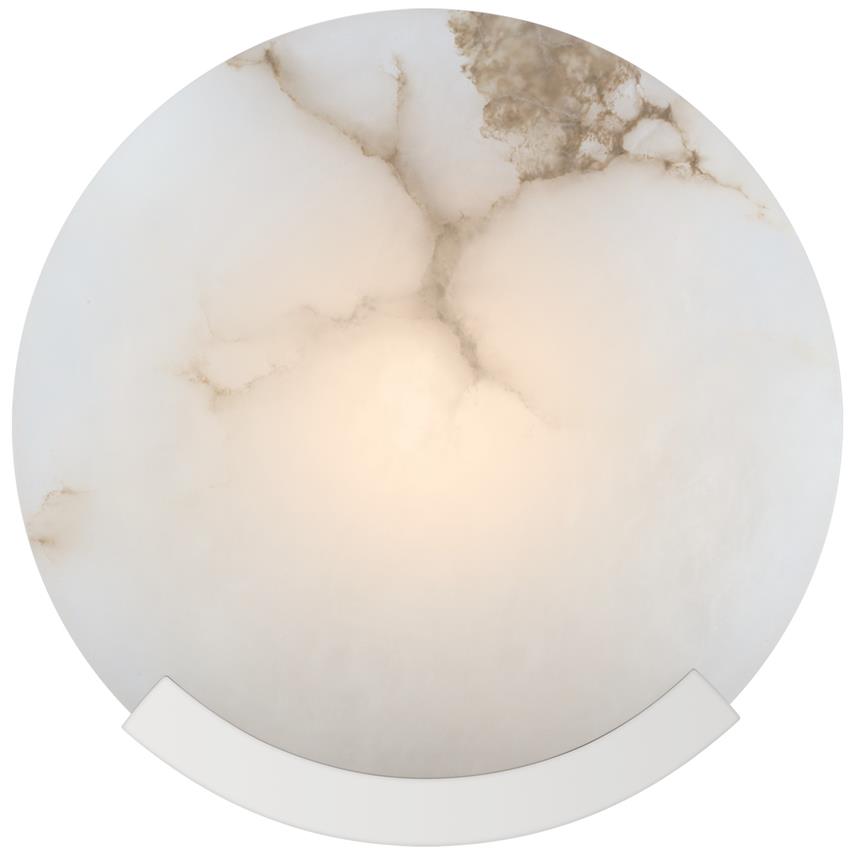 Avsolisra Modern Minimalist Round Alabaster Wall Lamp - Letslighting