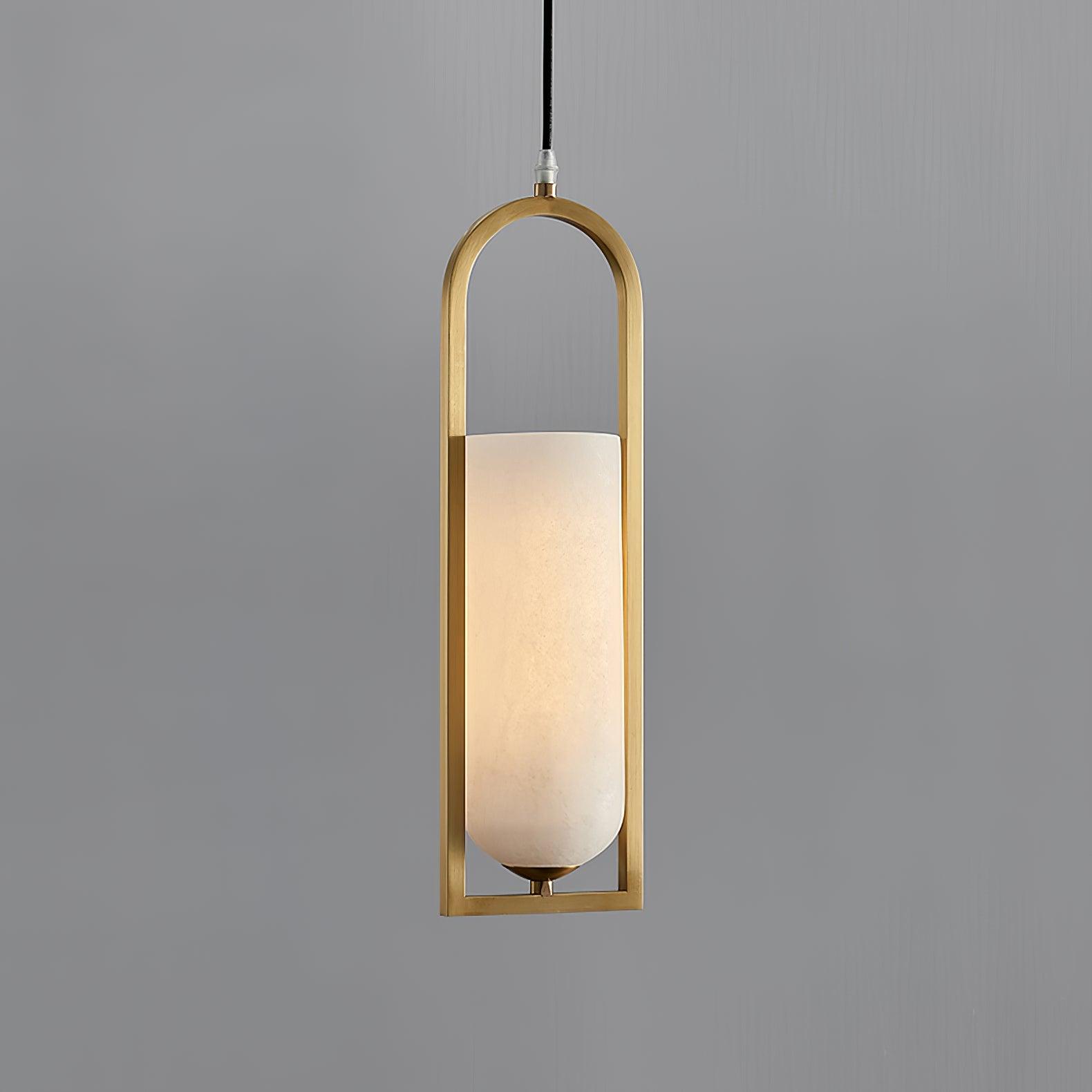 Aethyn Arch Alabaster Pendant Light - Neutralighting