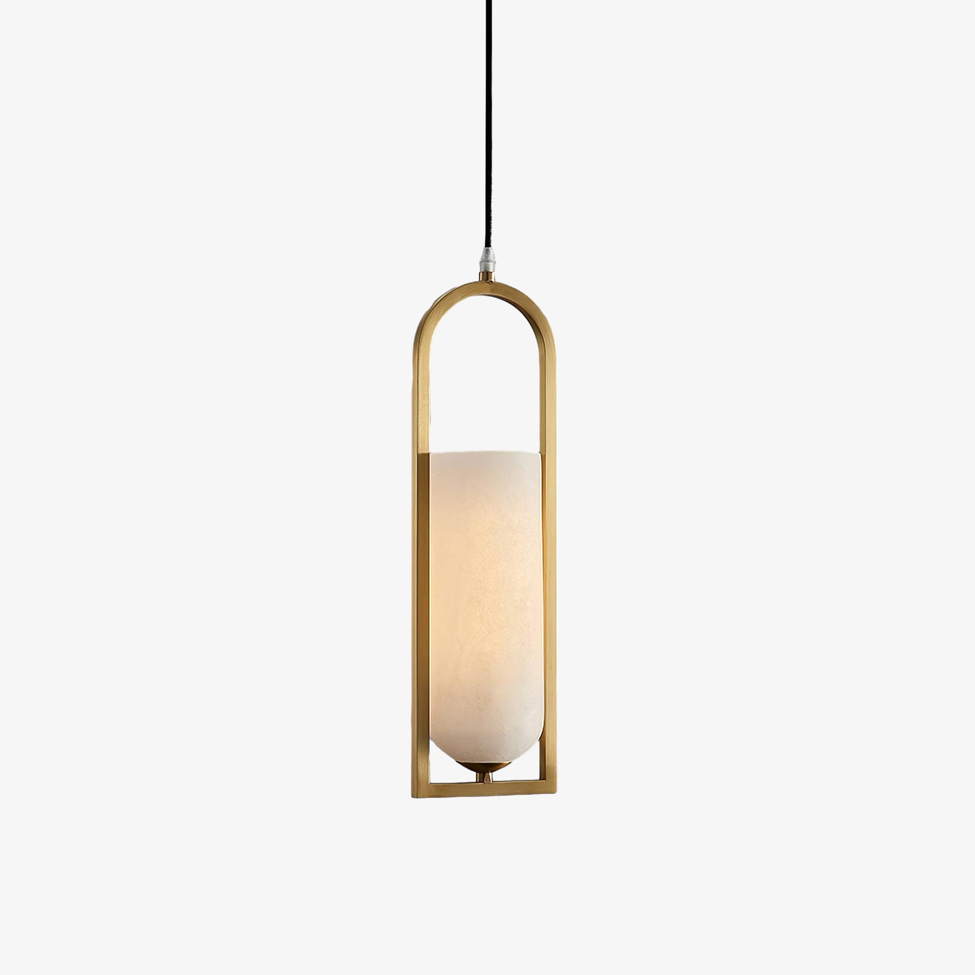 Aethyn Arch Alabaster Pendant Light - Neutralighting