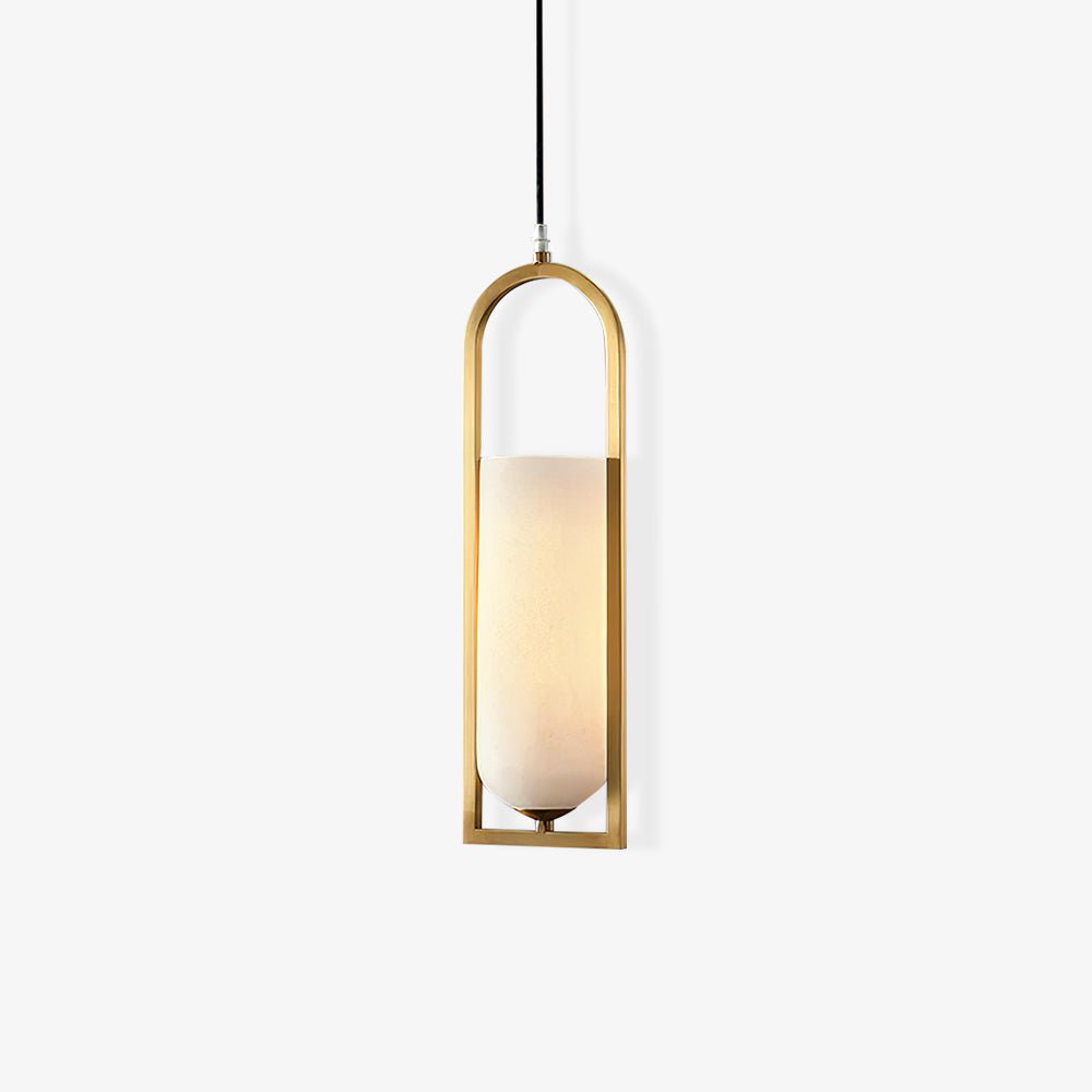 Aethyn Arch Alabaster Pendant Light - Neutralighting