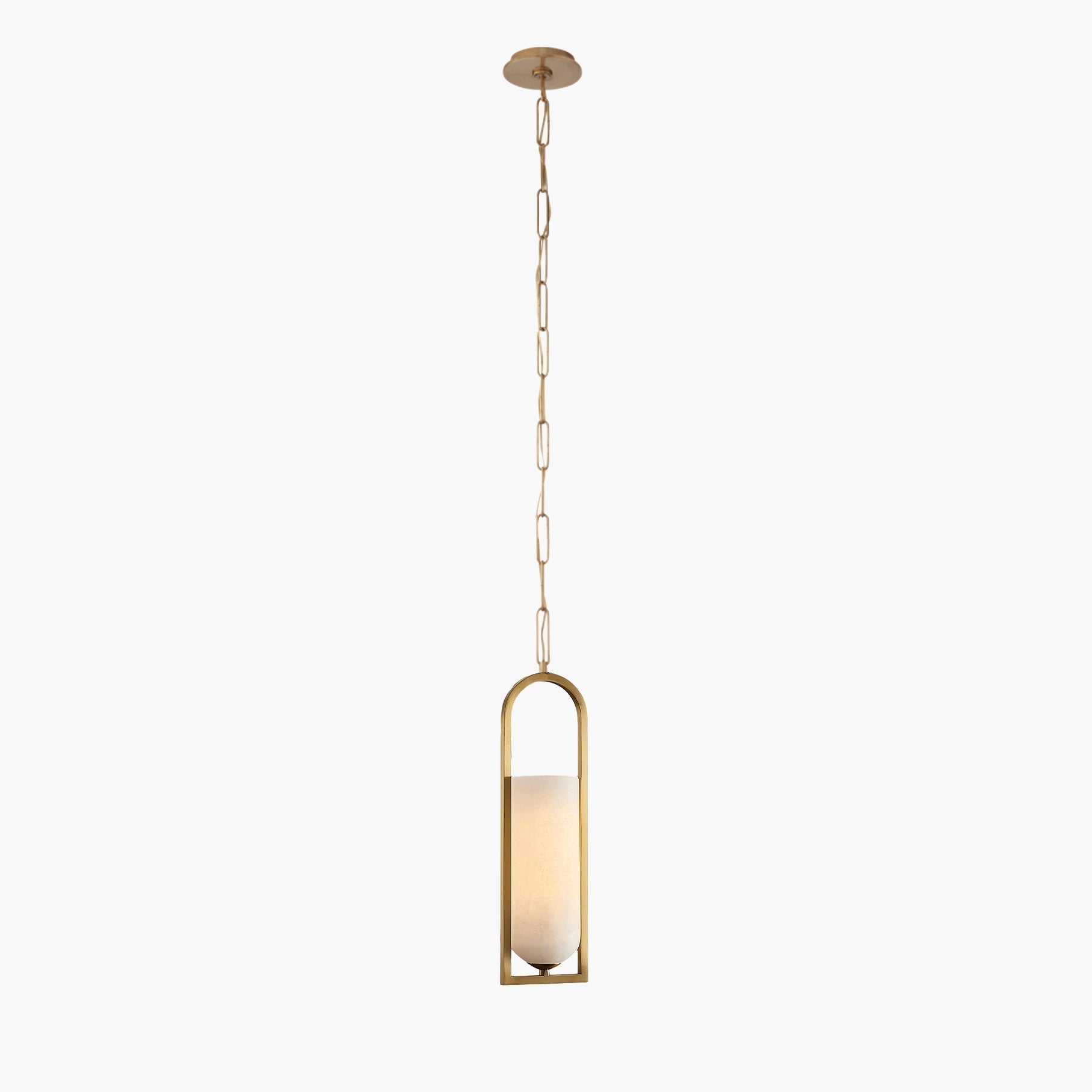 Aethyn Arch Alabaster Pendant Light - Neutralighting
