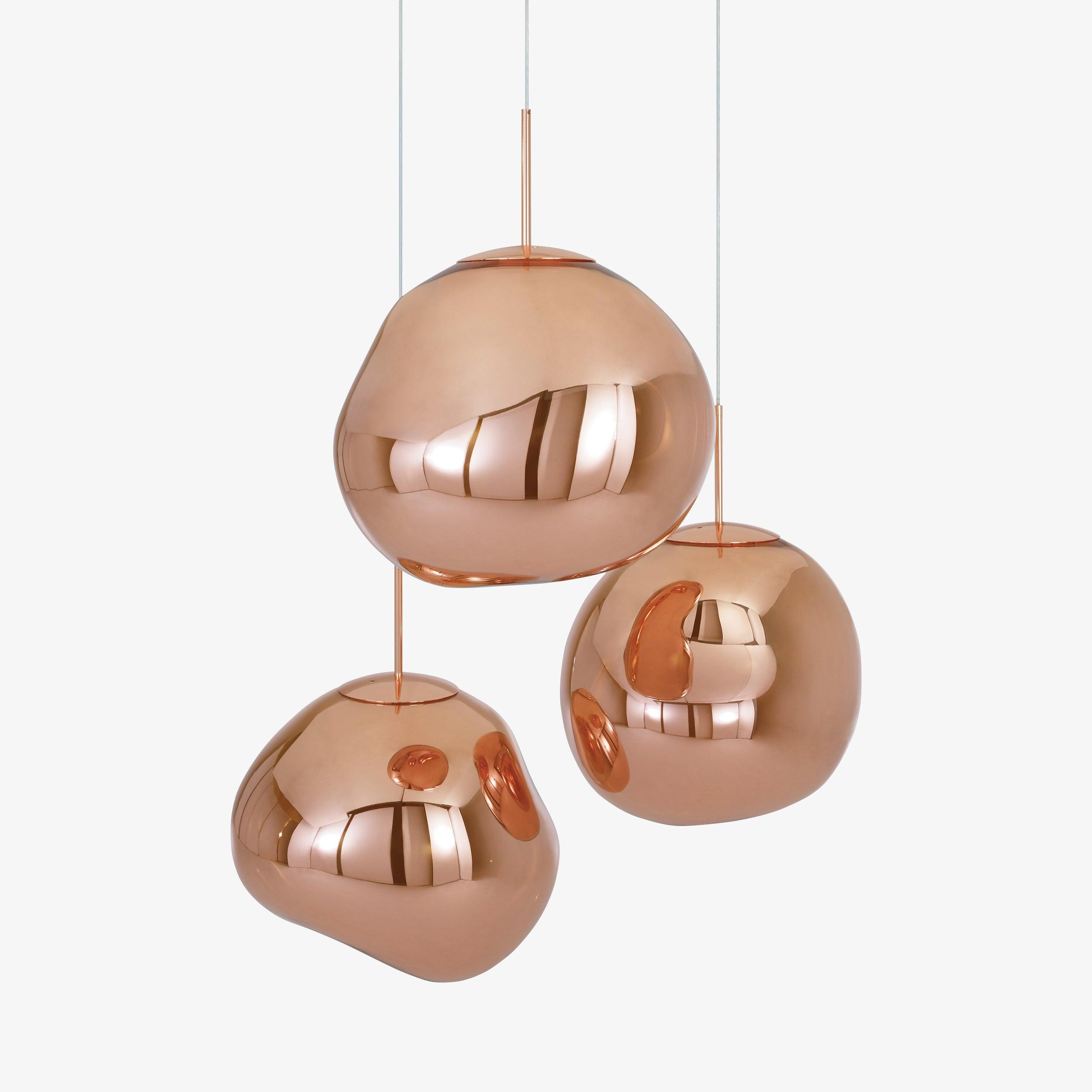 Solara Pendant Lamp Blown Glass Irregular Cluster Sculptural - Letslighting