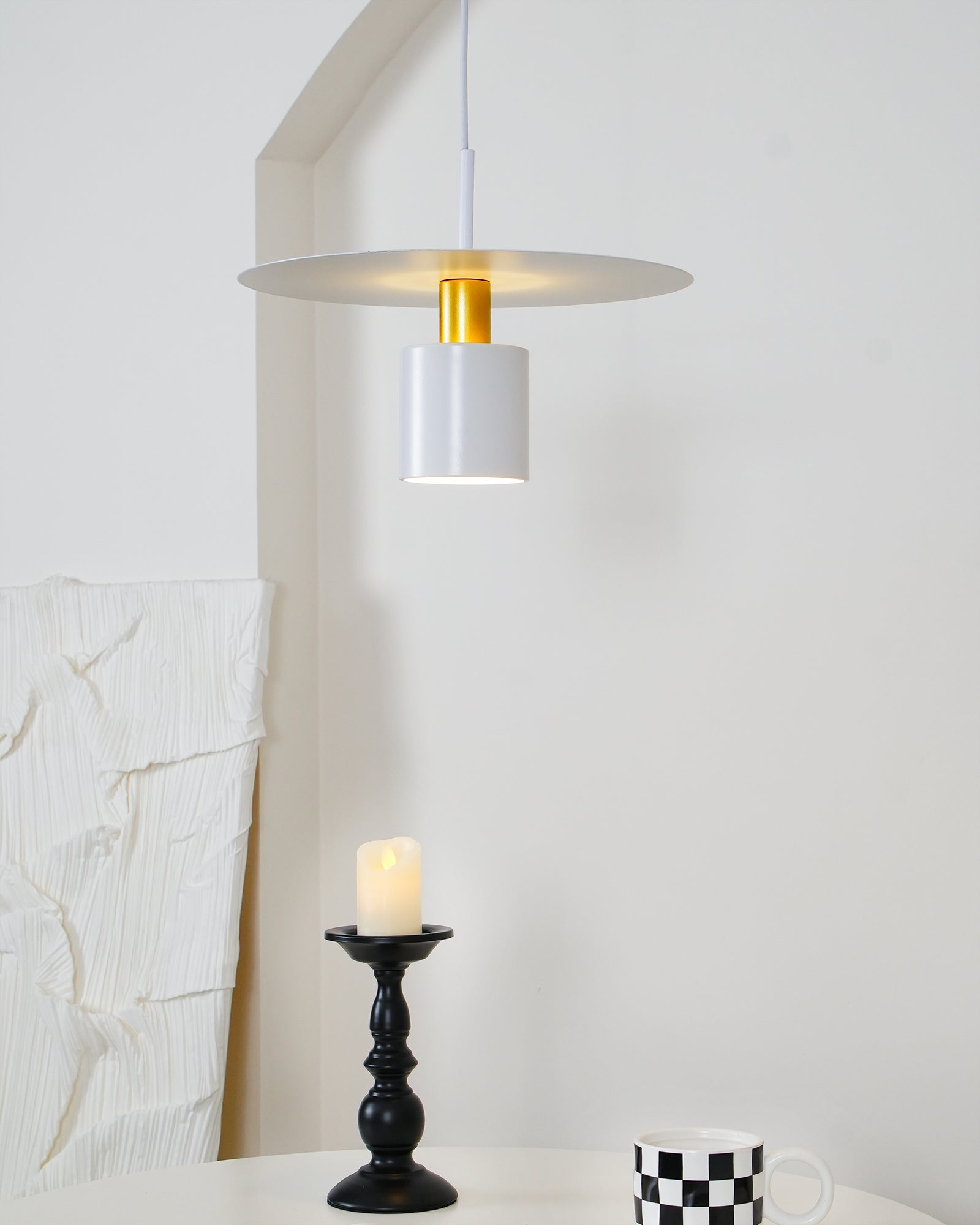 Solara Pendelleuchte Zylinder Scheibe Industrie-Letslighting