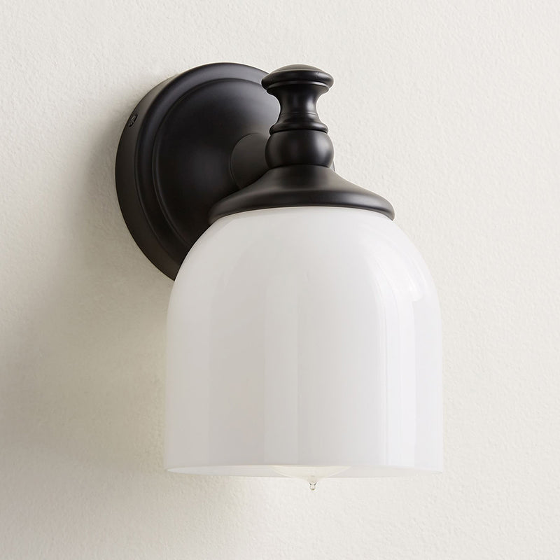 Lumen Kurze Arm Chrom-Glas-Wandleuchte-Letslighting