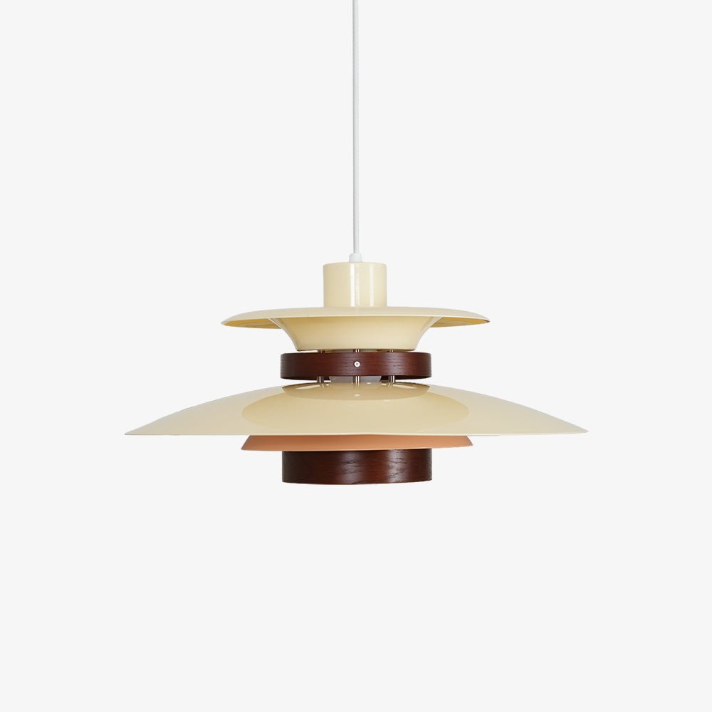 Nymera Pendelleuchte Holz Stahl-Letslighting