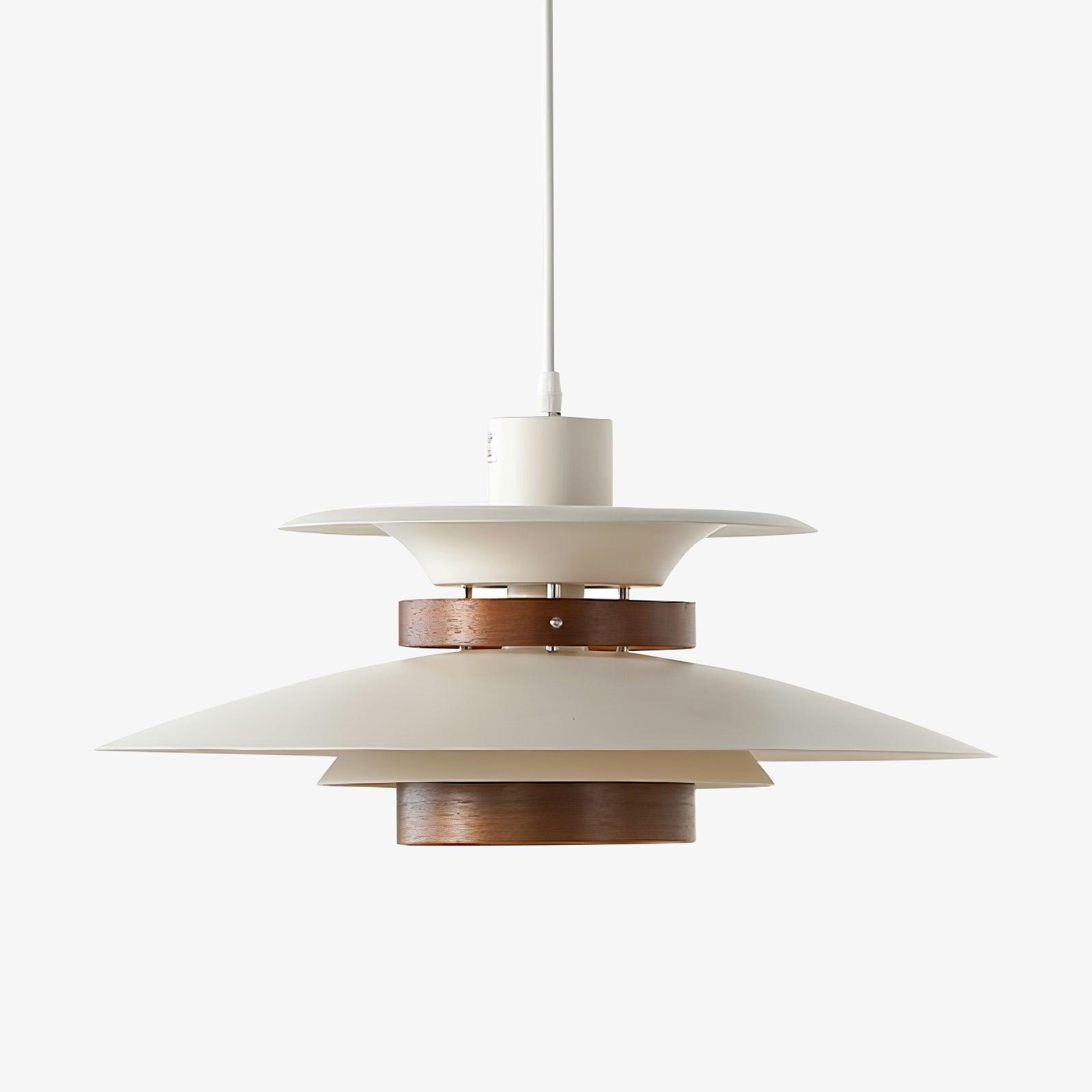 Nymera Pendelleuchte Holz Stahl-Letslighting