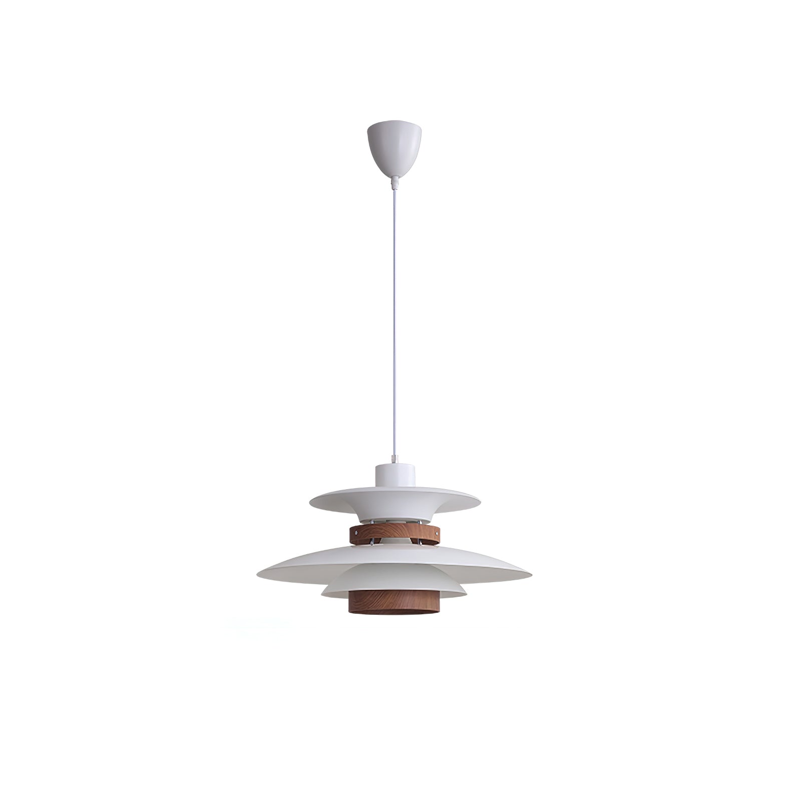 Nymera Pendelleuchte Holz Stahl-Letslighting