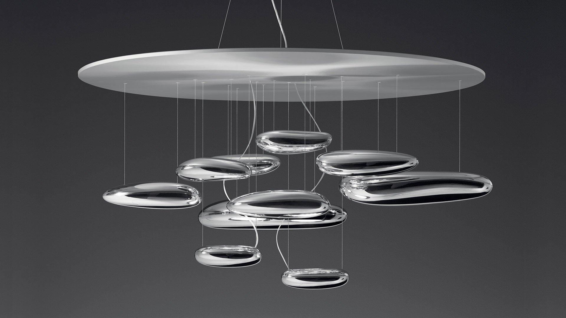 Lustra Kronleuchter Aluminium Skulptur-Letslighting