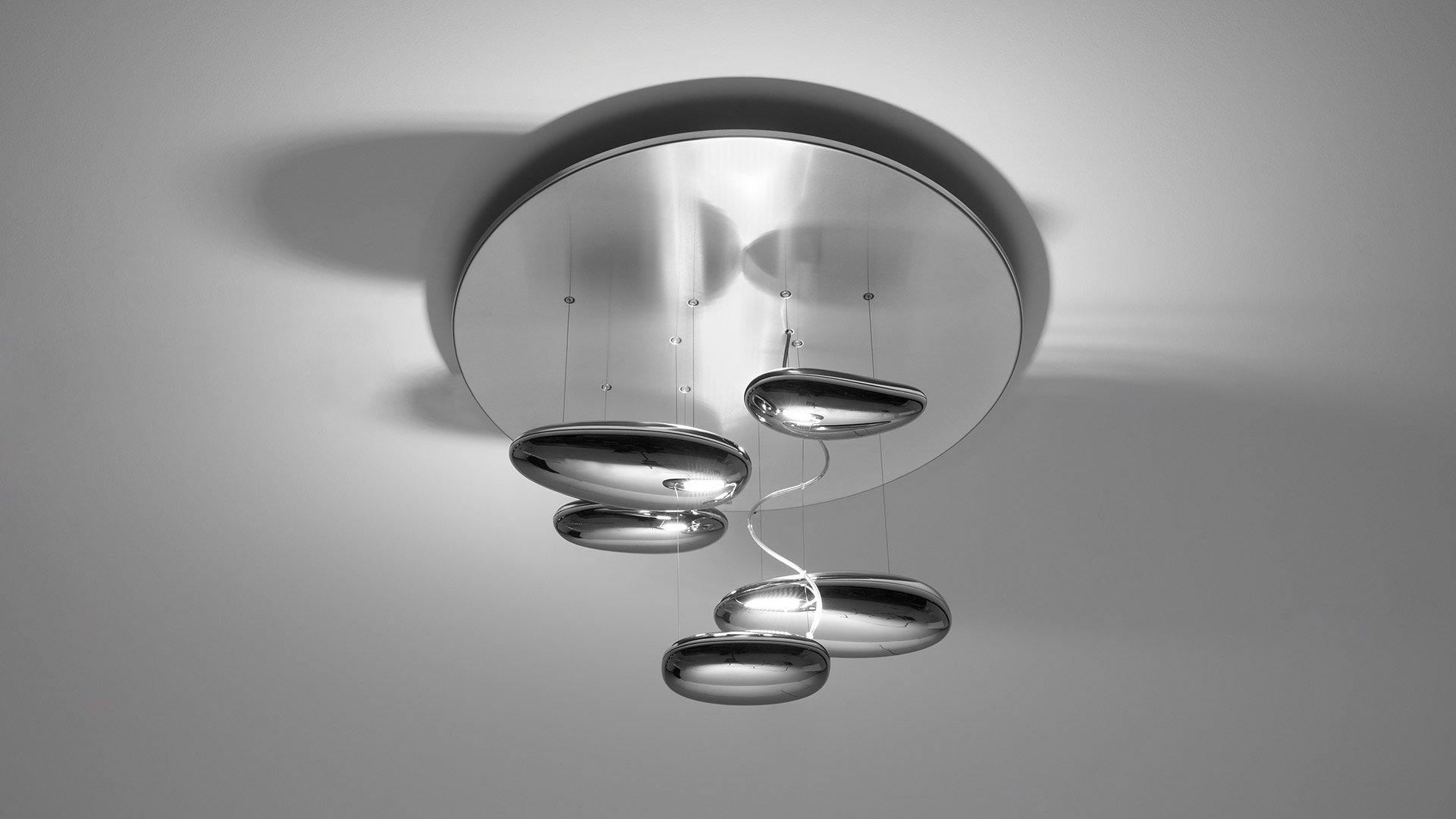 Lustra Deckenleuchte Aluminium Pebble-Letslighting