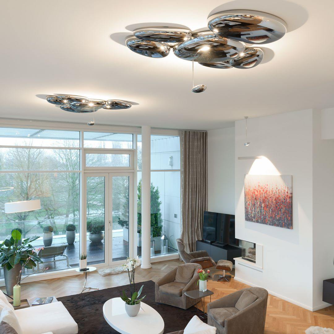 Lustra Deckenleuchte Aluminium Pebble-Letslighting