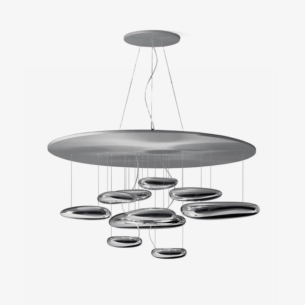 Lustra Kronleuchter Aluminium Skulptur-Letslighting