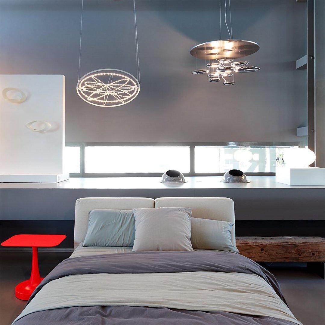 Lustra Kronleuchter Aluminium Skulptur-Letslighting