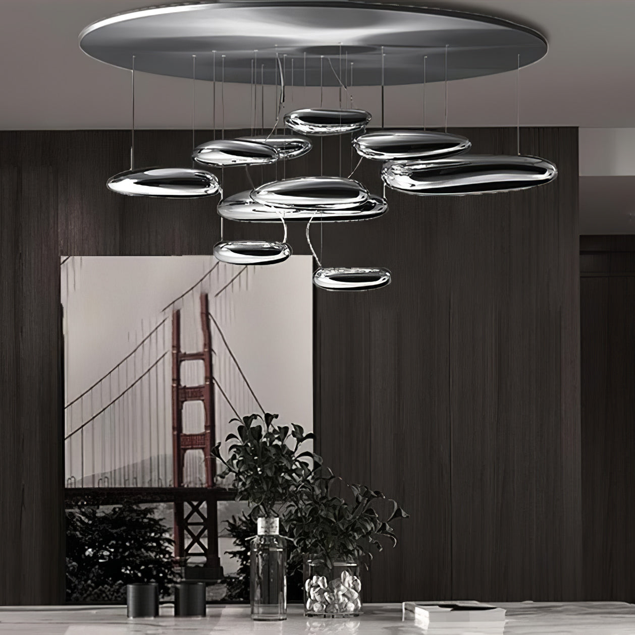 Lustra Deckenleuchte Aluminium Pebble-Letslighting