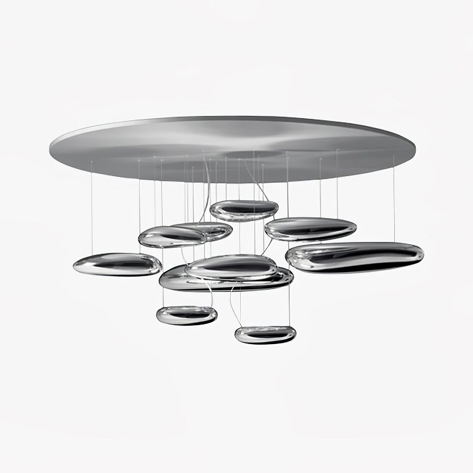 Lustra Deckenleuchte Aluminium Pebble-Letslighting