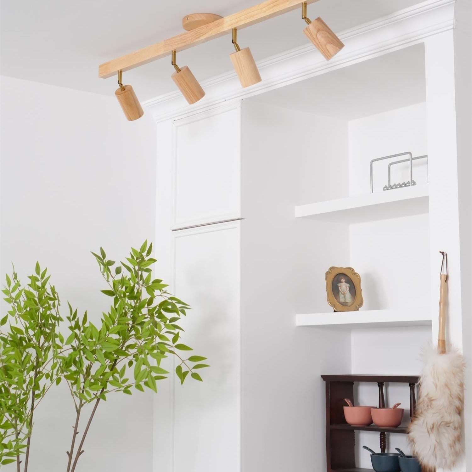 Veril Deckenstrahler Holz