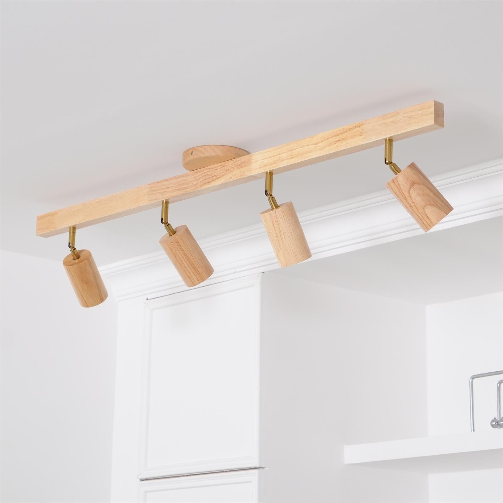 Veril Deckenstrahler Holz