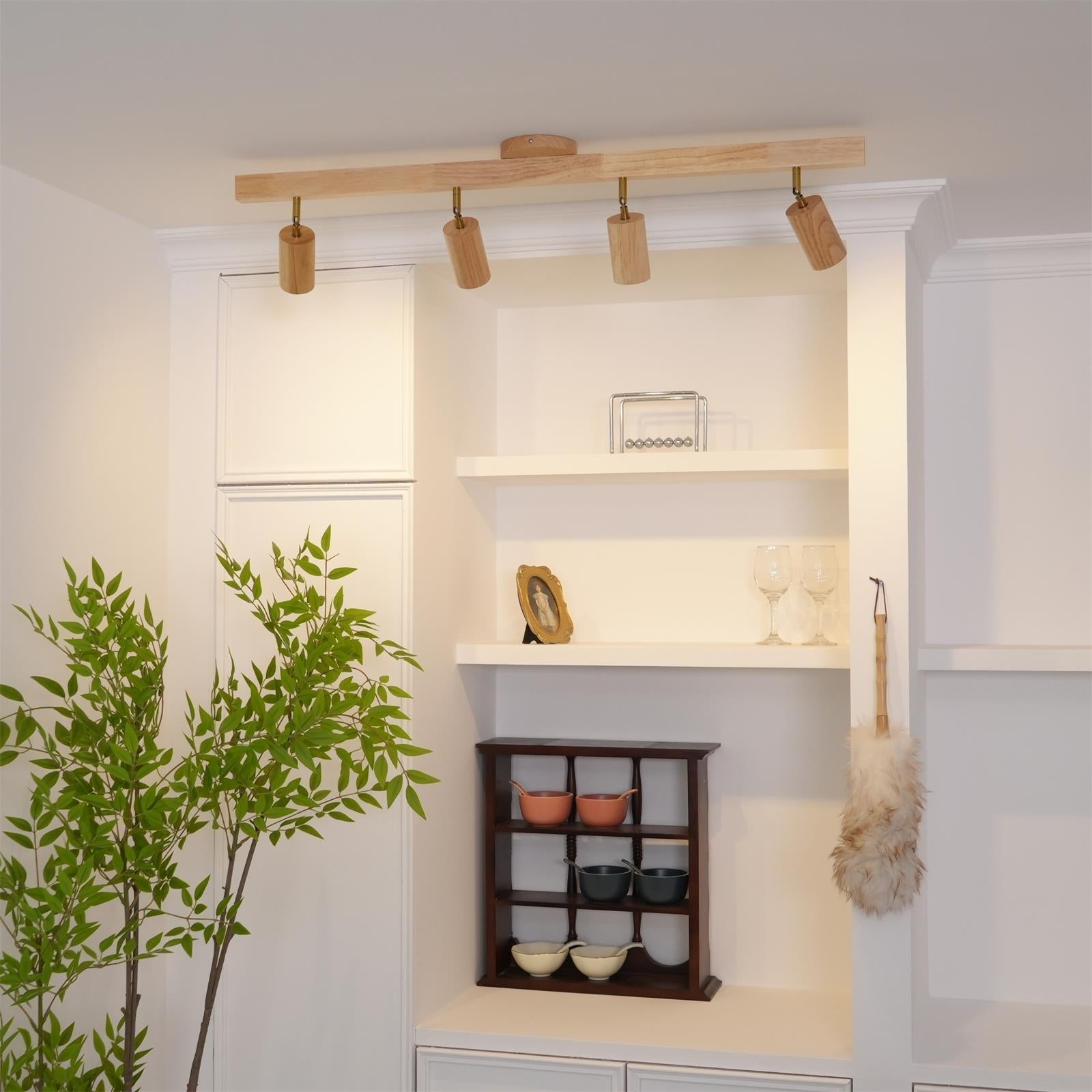 Veril Deckenstrahler Holz