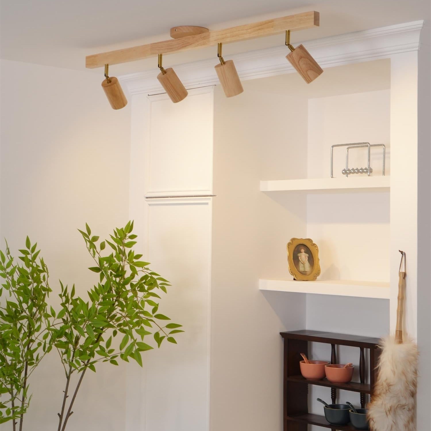 Veril Deckenstrahler Holz