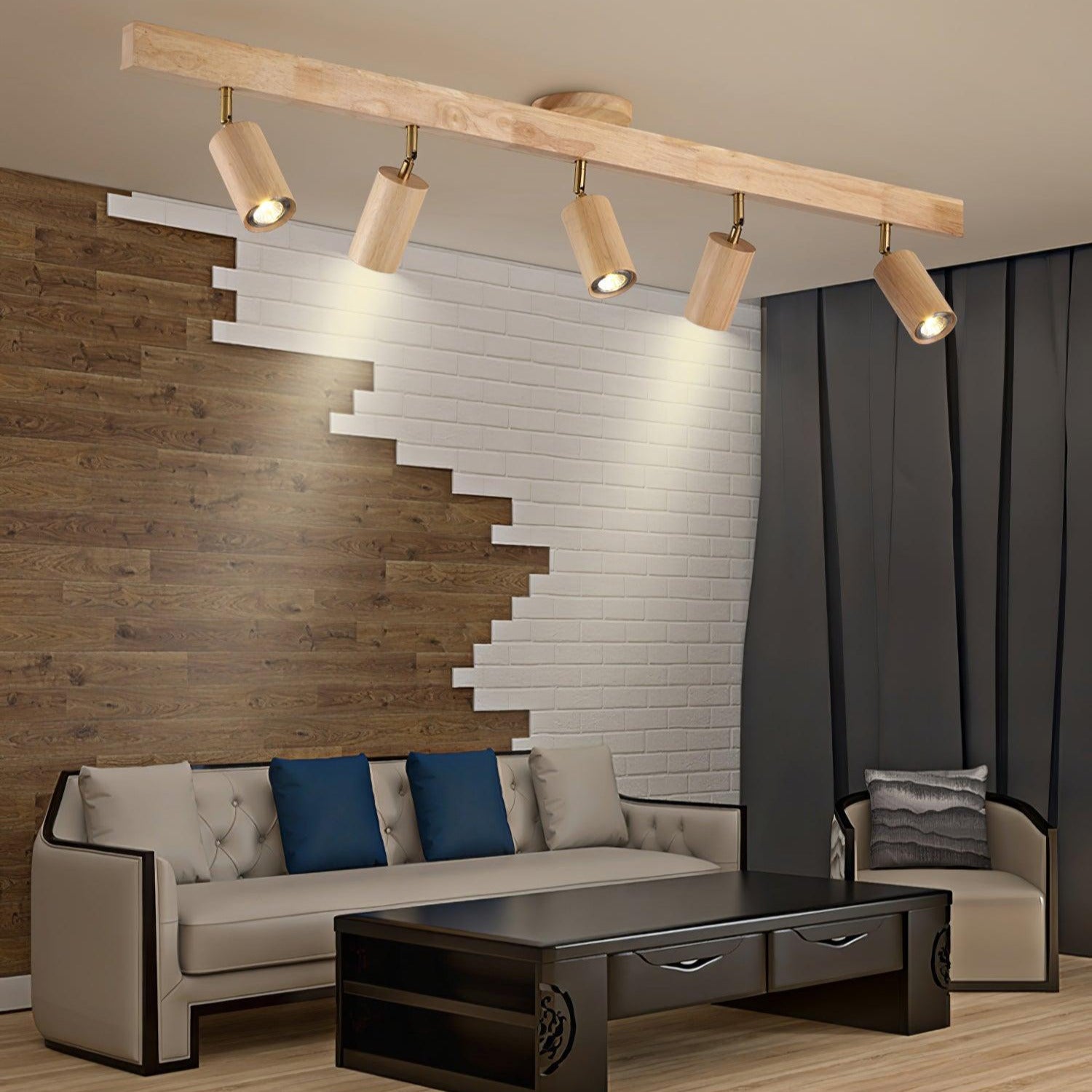 Veril Deckenstrahler Holz