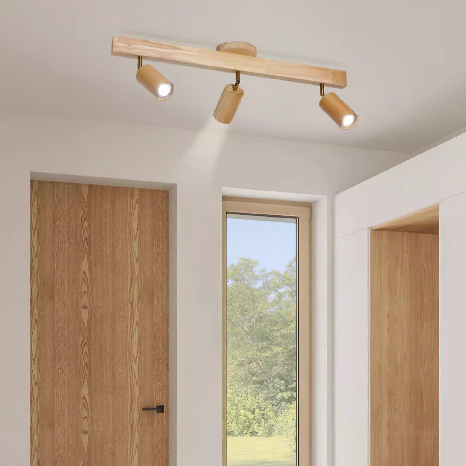 Veril Deckenstrahler Holz