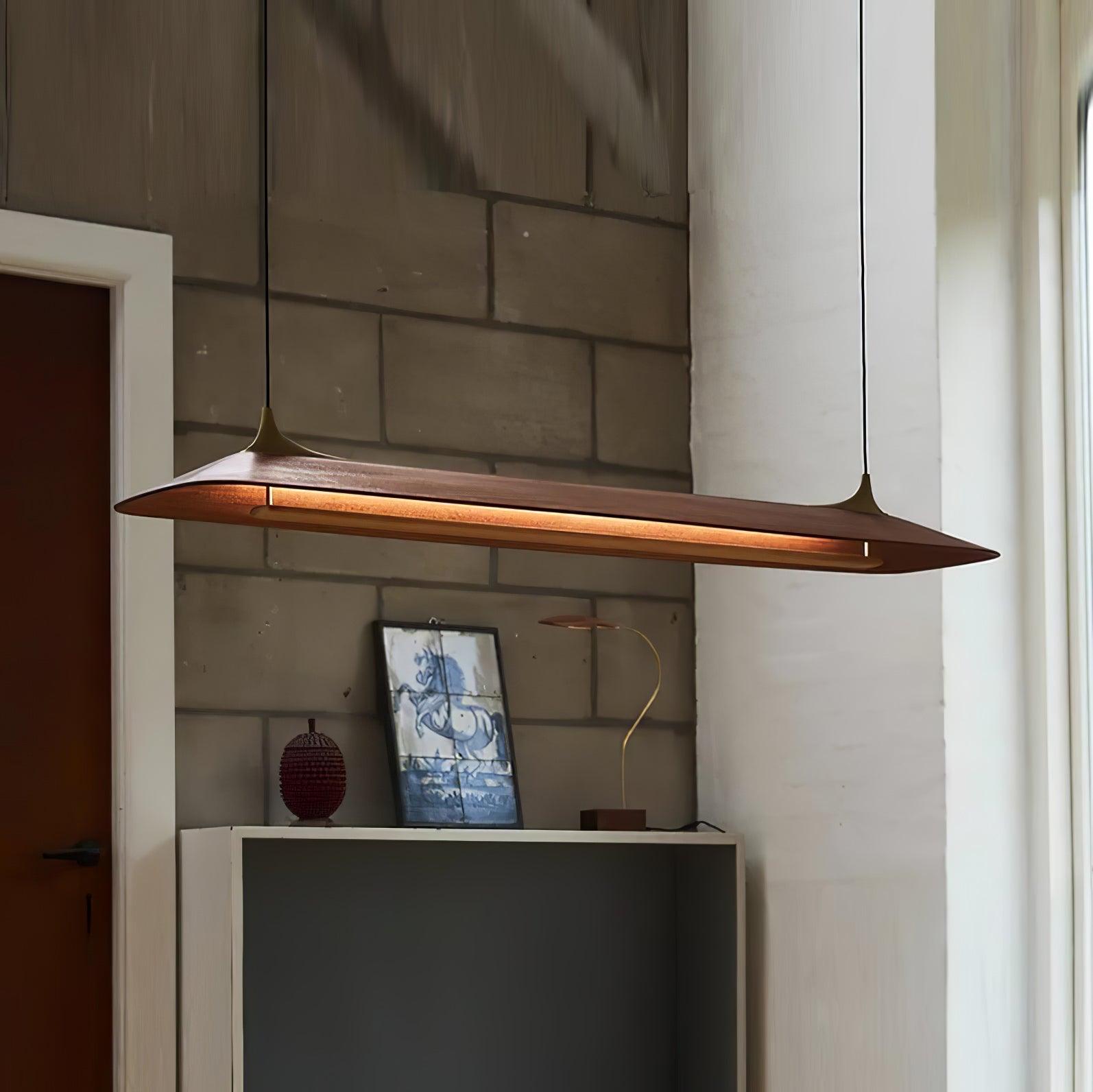 Celia Minimalistische Pendelleuchte aus Messing-Letslighting