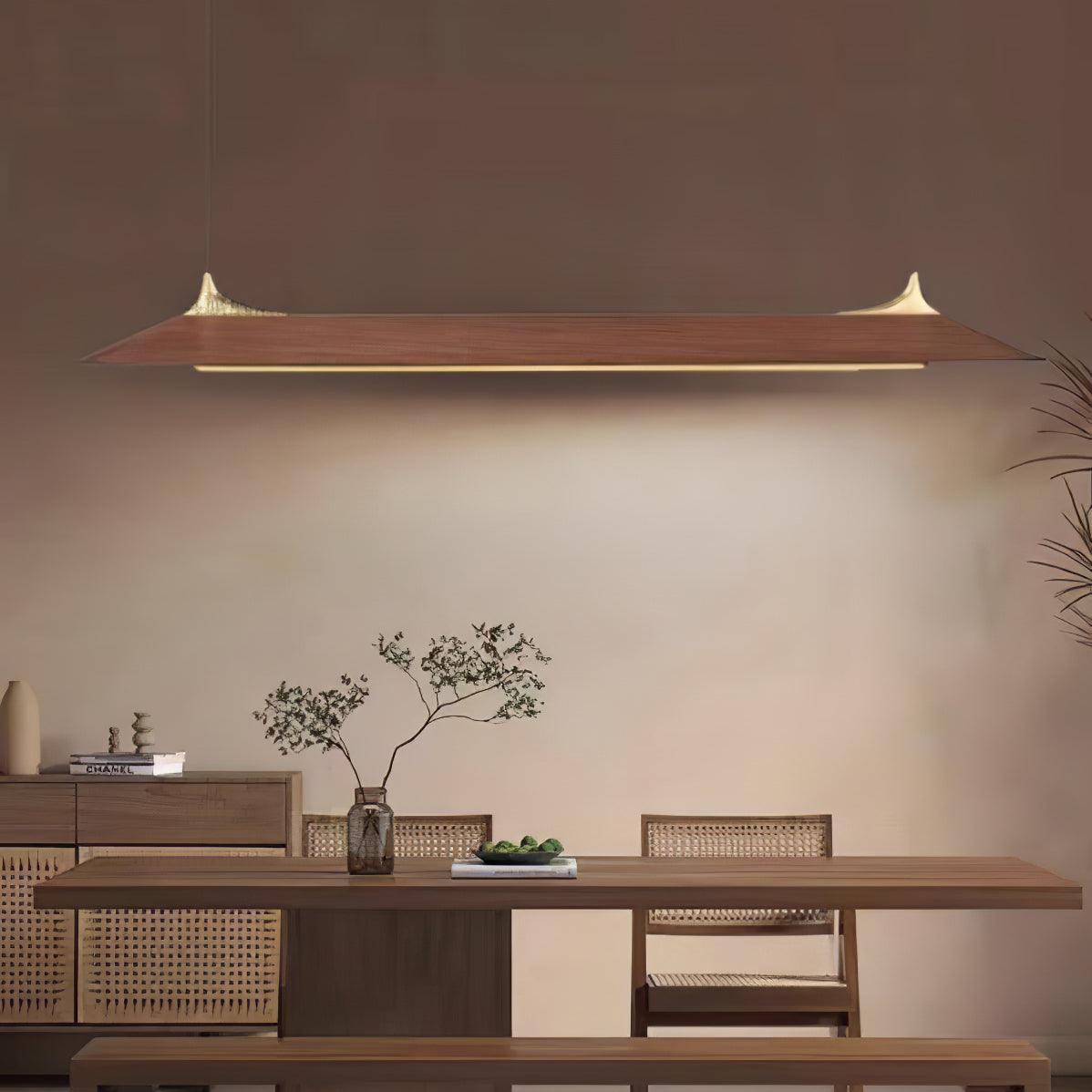 Celia Minimalistische Pendelleuchte aus Messing-Letslighting