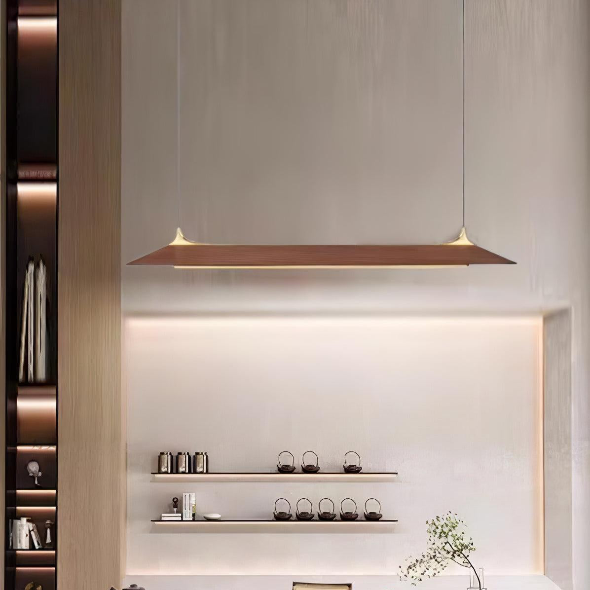 Celia Minimalistische Pendelleuchte aus Messing-Letslighting