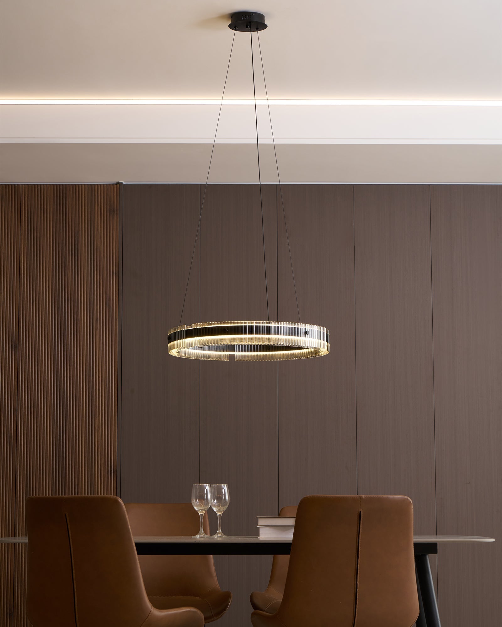 Merope Chandelier - Blowlighting