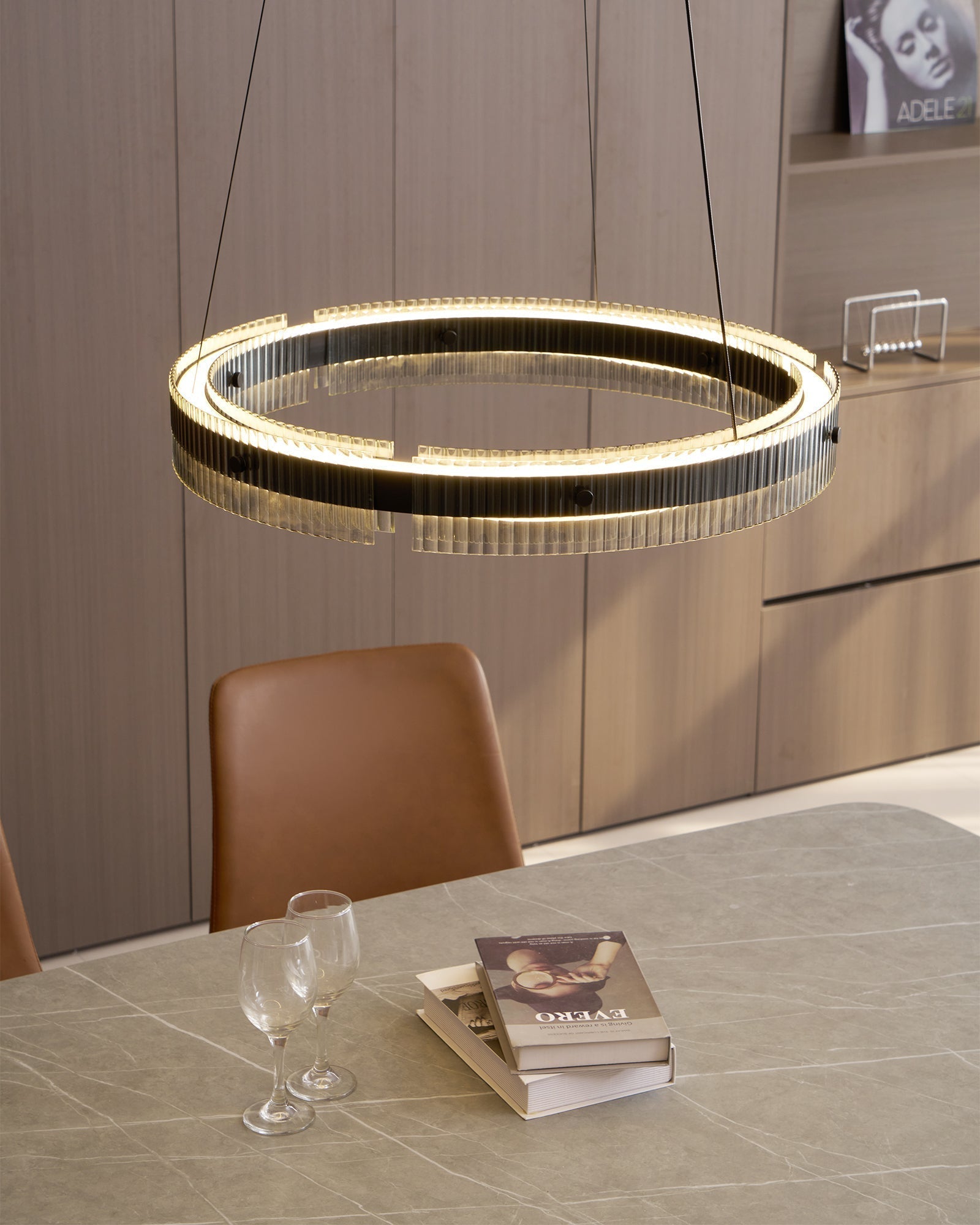 Merope Chandelier - Blowlighting