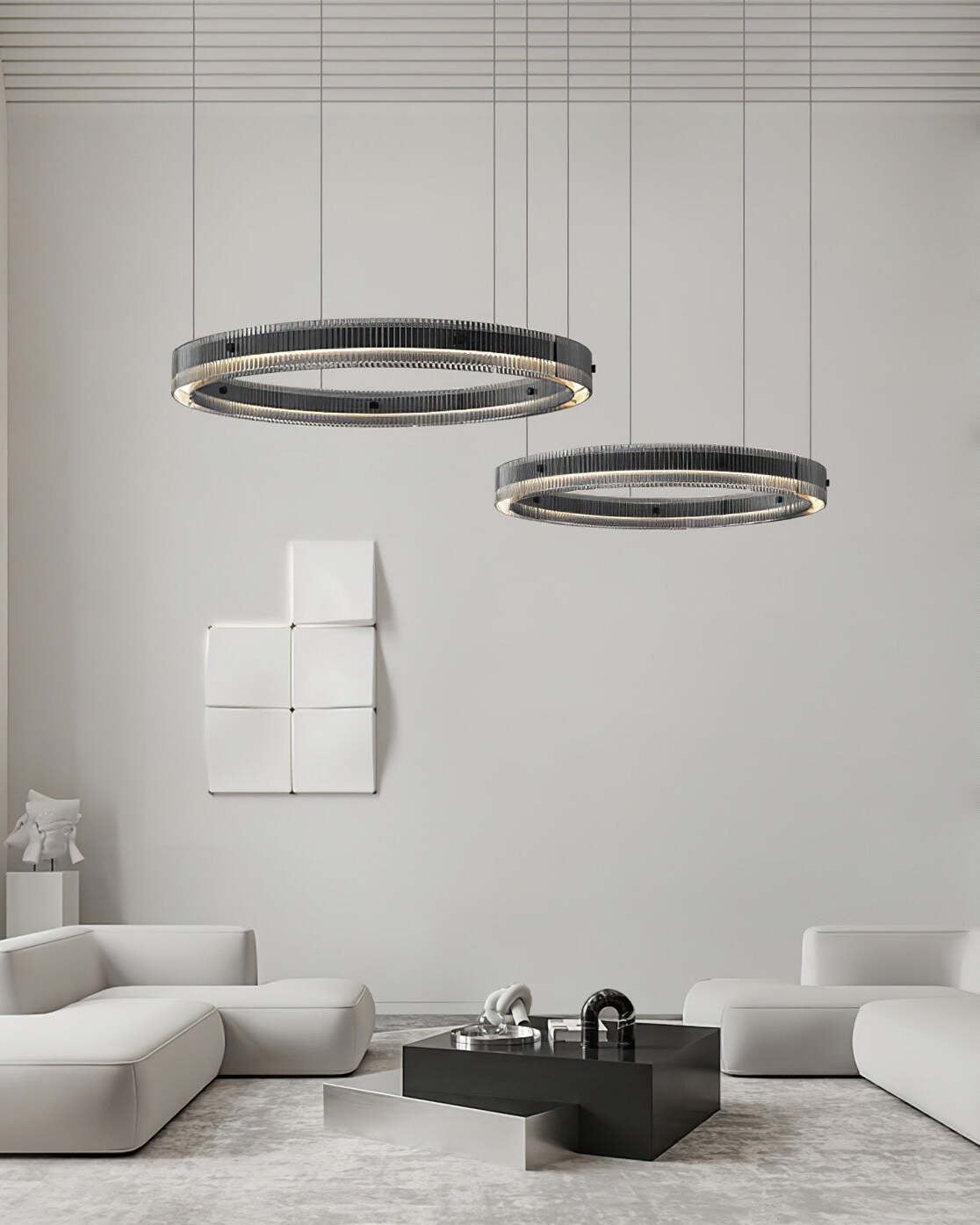 Merope Chandelier - Blowlighting