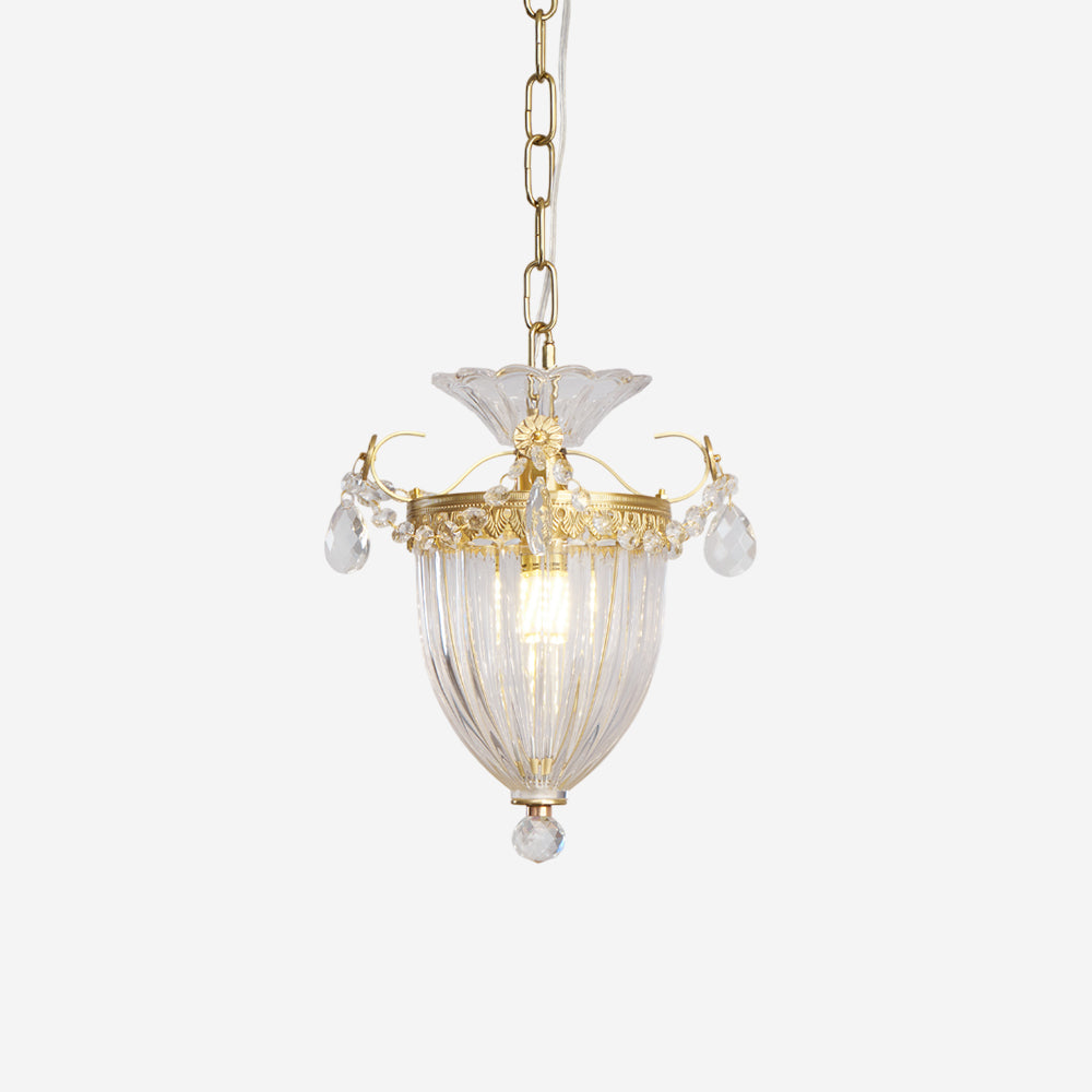 Pendelleuchte Vintage Glamour Kristalltropfen-Letslighting