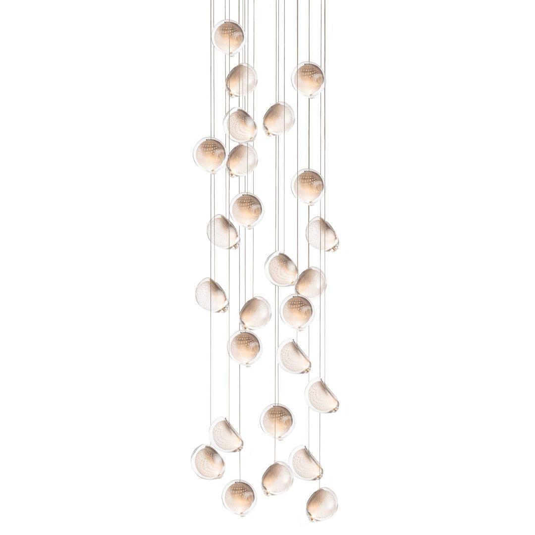 Kronleuchter Netz Glas Kugeln Cluster Metall Rahmen Modern Minimalistisch-Letslighting