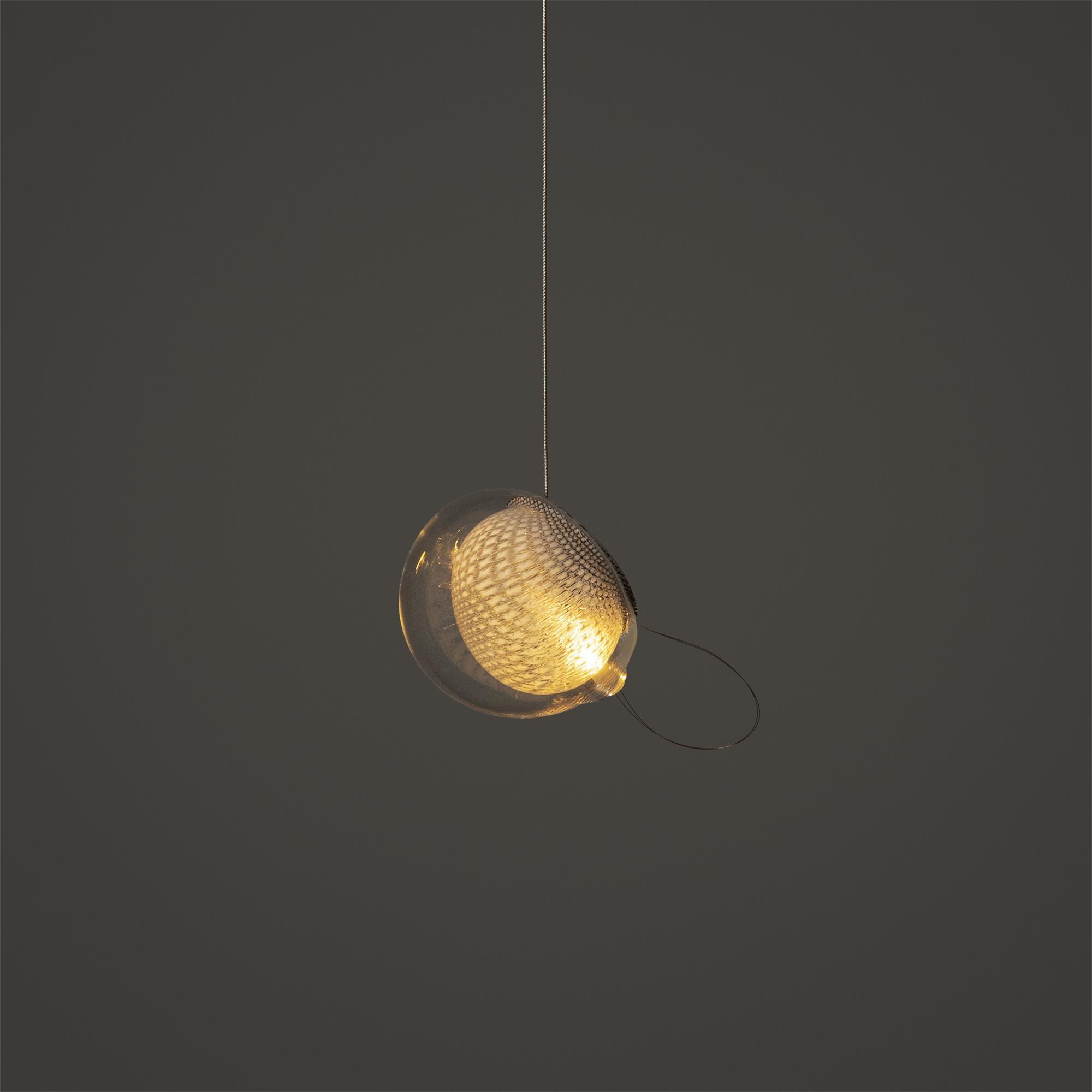 Kronleuchter Netz Glas Kugeln Cluster Metall Rahmen Modern Minimalistisch-Letslighting
