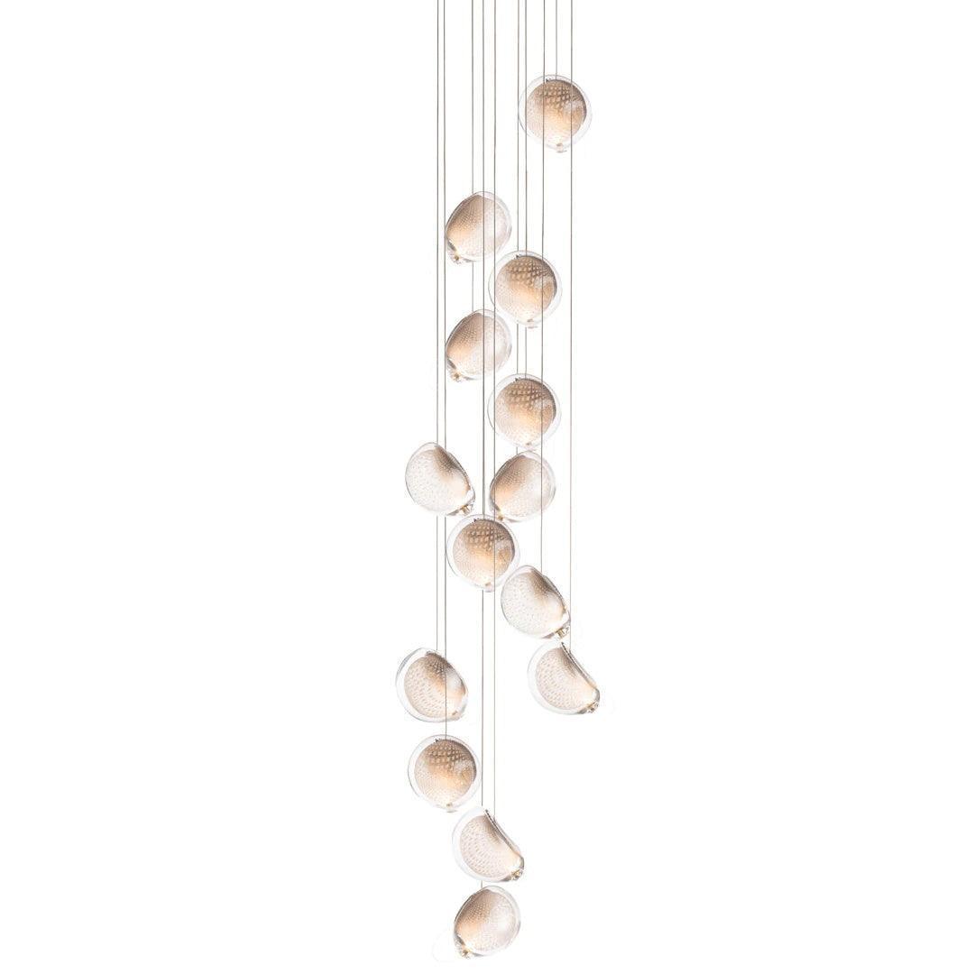 Kronleuchter Netz Glas Kugeln Cluster Metall Rahmen Modern Minimalistisch-Letslighting
