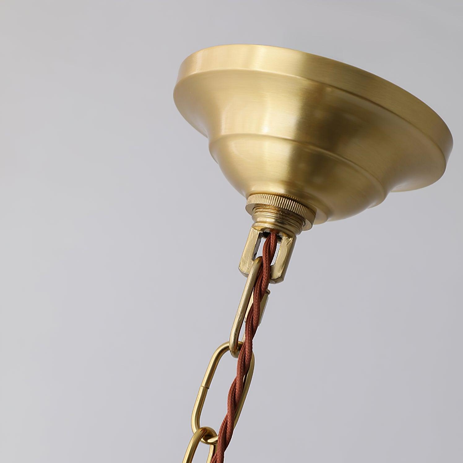 Aurora Kronleuchter Quaste Glas Vintage-Letslighting