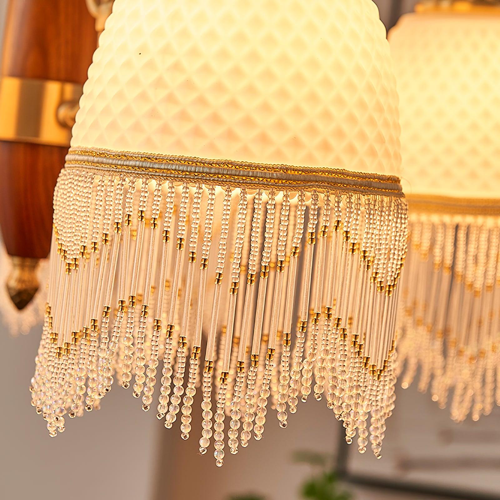 Aurora Kronleuchter Quaste Glas Vintage-Letslighting