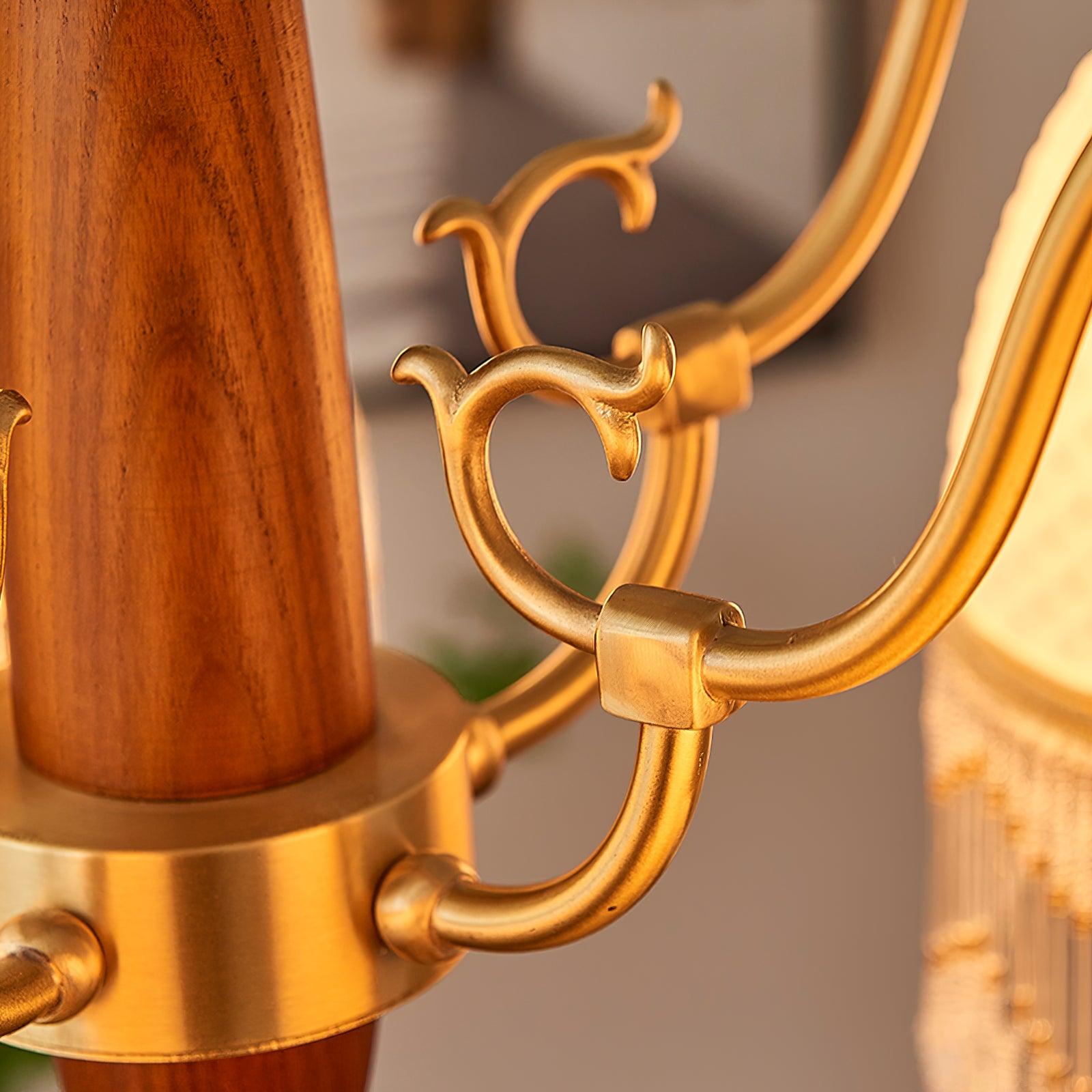 Aurora Kronleuchter Quaste Glas Vintage-Letslighting