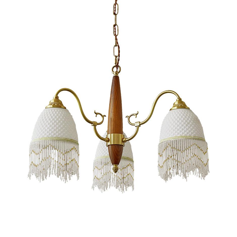 Aurora Kronleuchter Quaste Glas Vintage-Letslighting