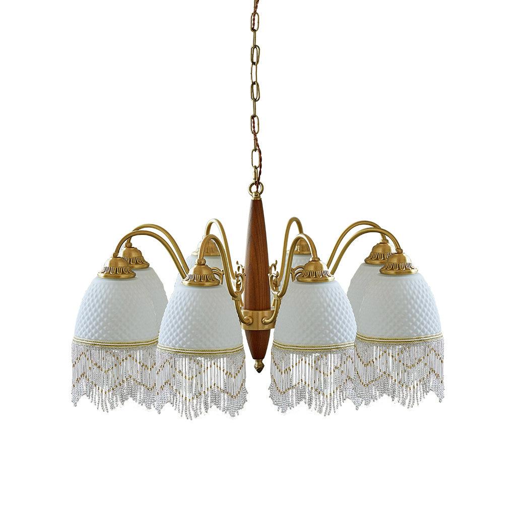 Aurora Kronleuchter Quaste Glas Vintage-Letslighting