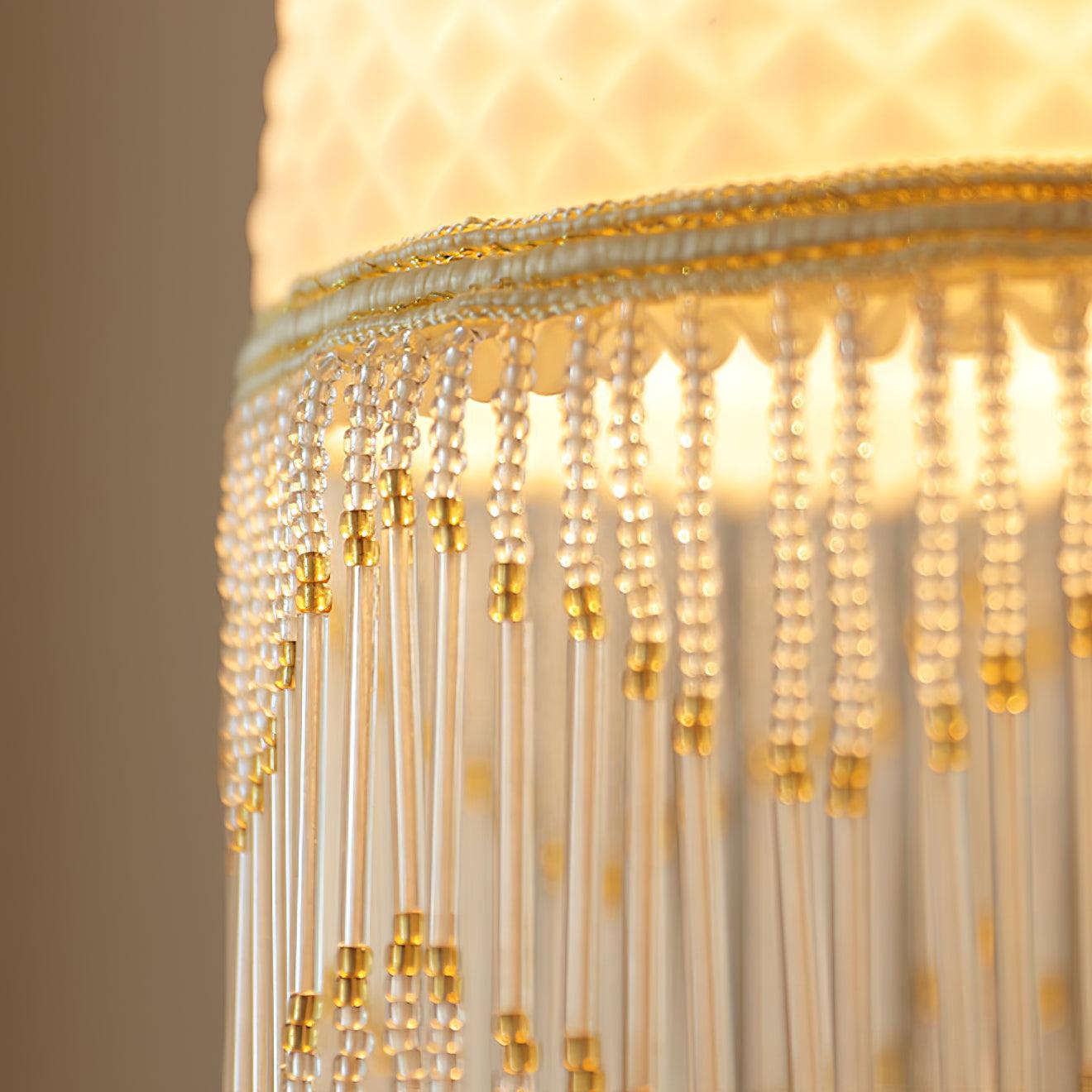 Mesh Quasten-Pendelleuchte aus Glas-Letslighting
