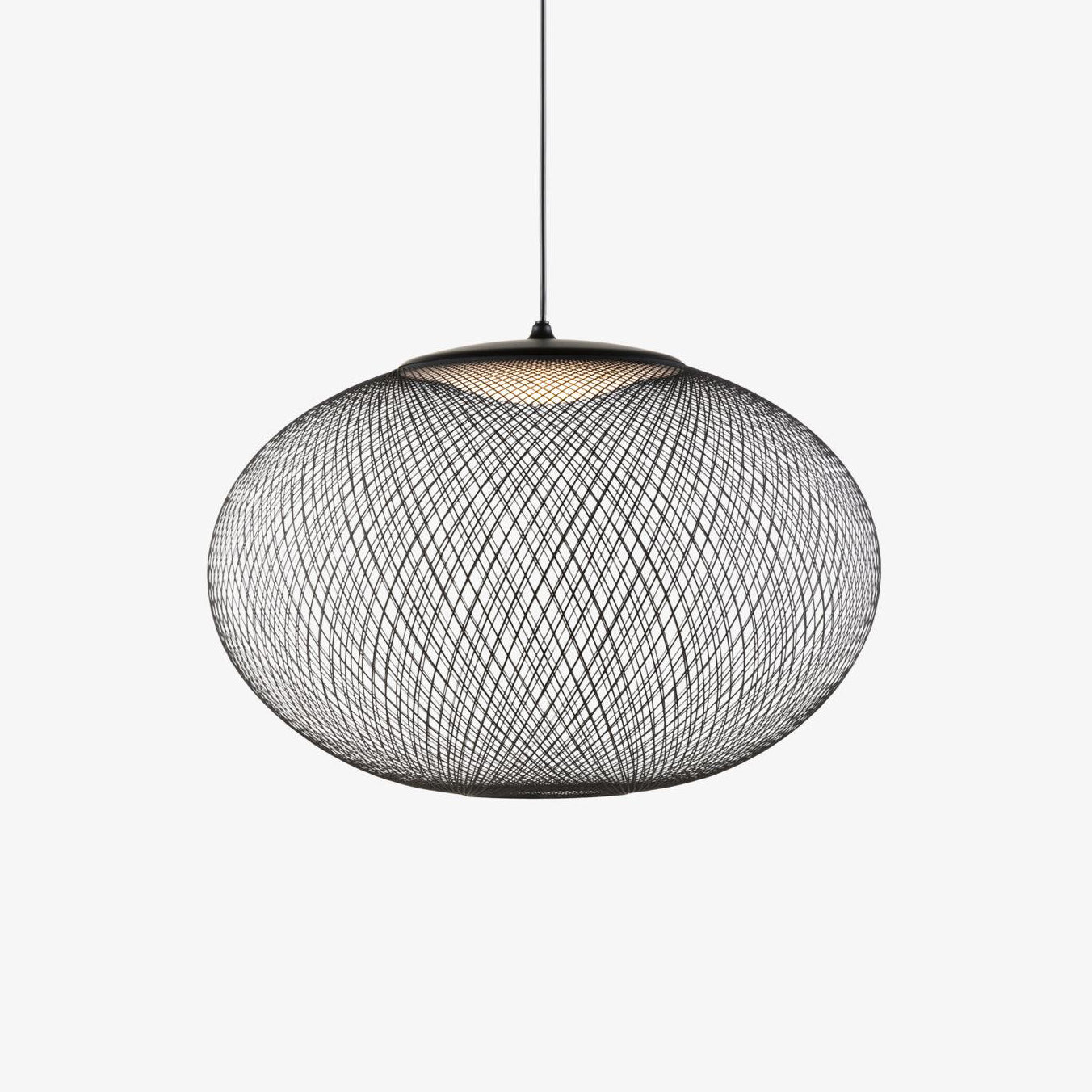 Lustra Pendelleuchte lic Netz Schwarz-Letslighting