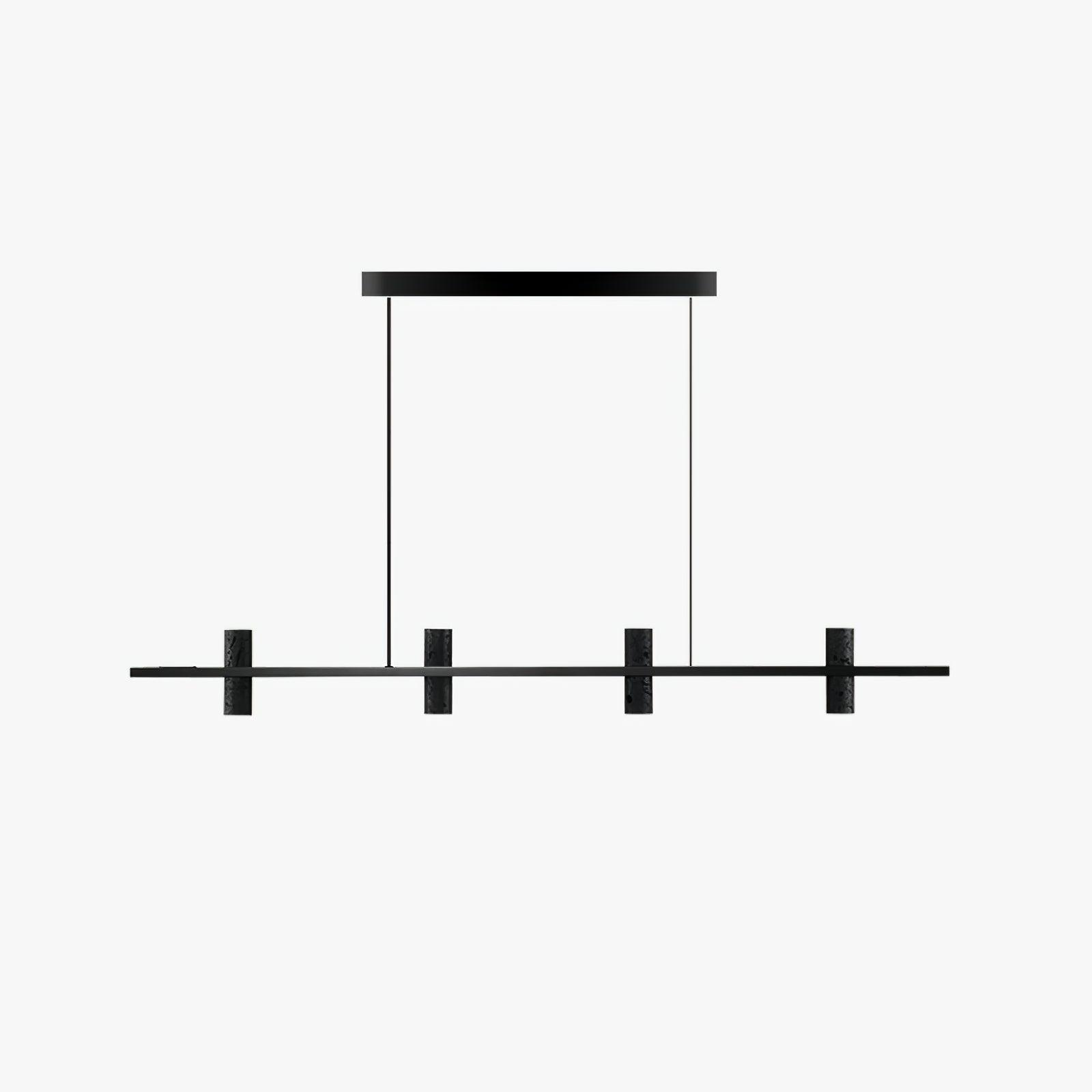 Aurora Minimalistische Parallel-Pendelleuchte aus Stein-Letslighting