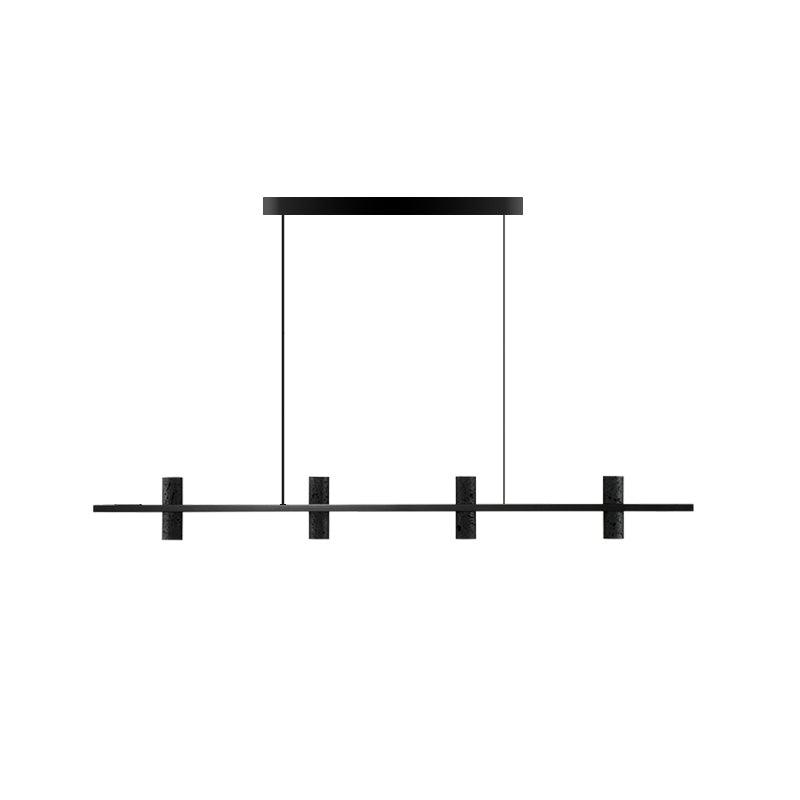 Aurora Minimalistische Parallel-Pendelleuchte aus Stein-Letslighting