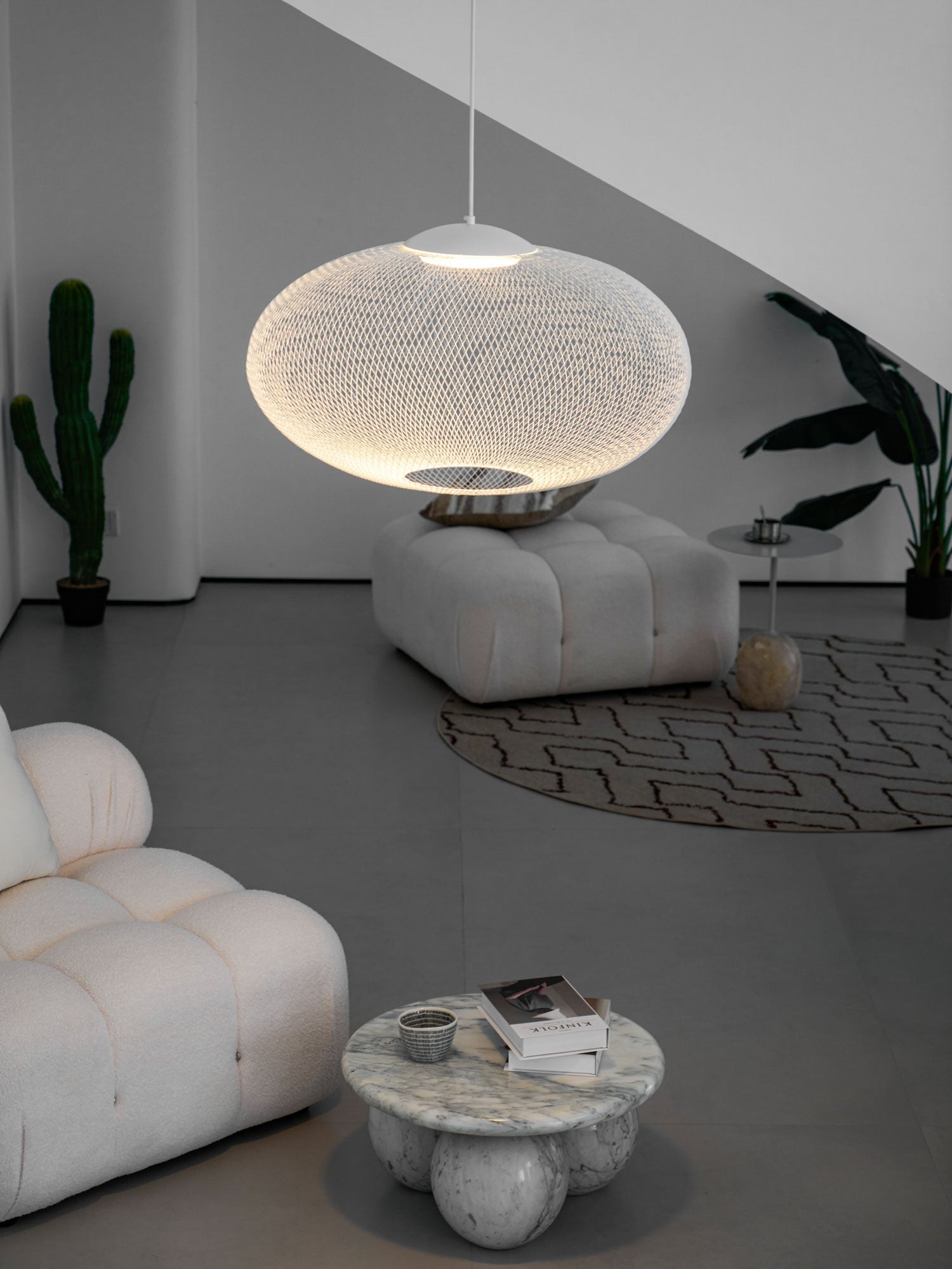 Lustra Pendelleuchte lic Netz Schwarz-Letslighting