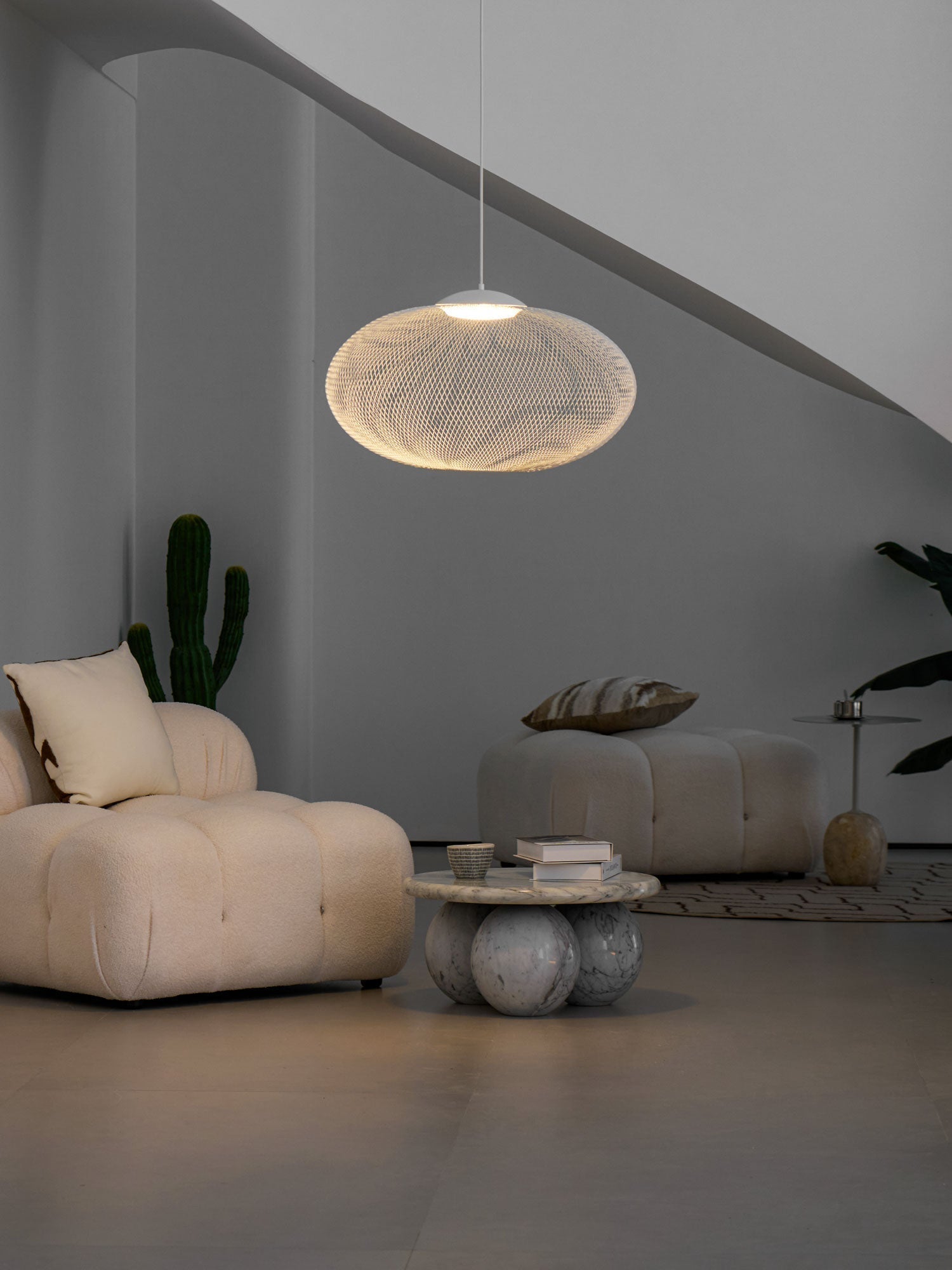 Lustra Pendelleuchte lic Netz Schwarz-Letslighting