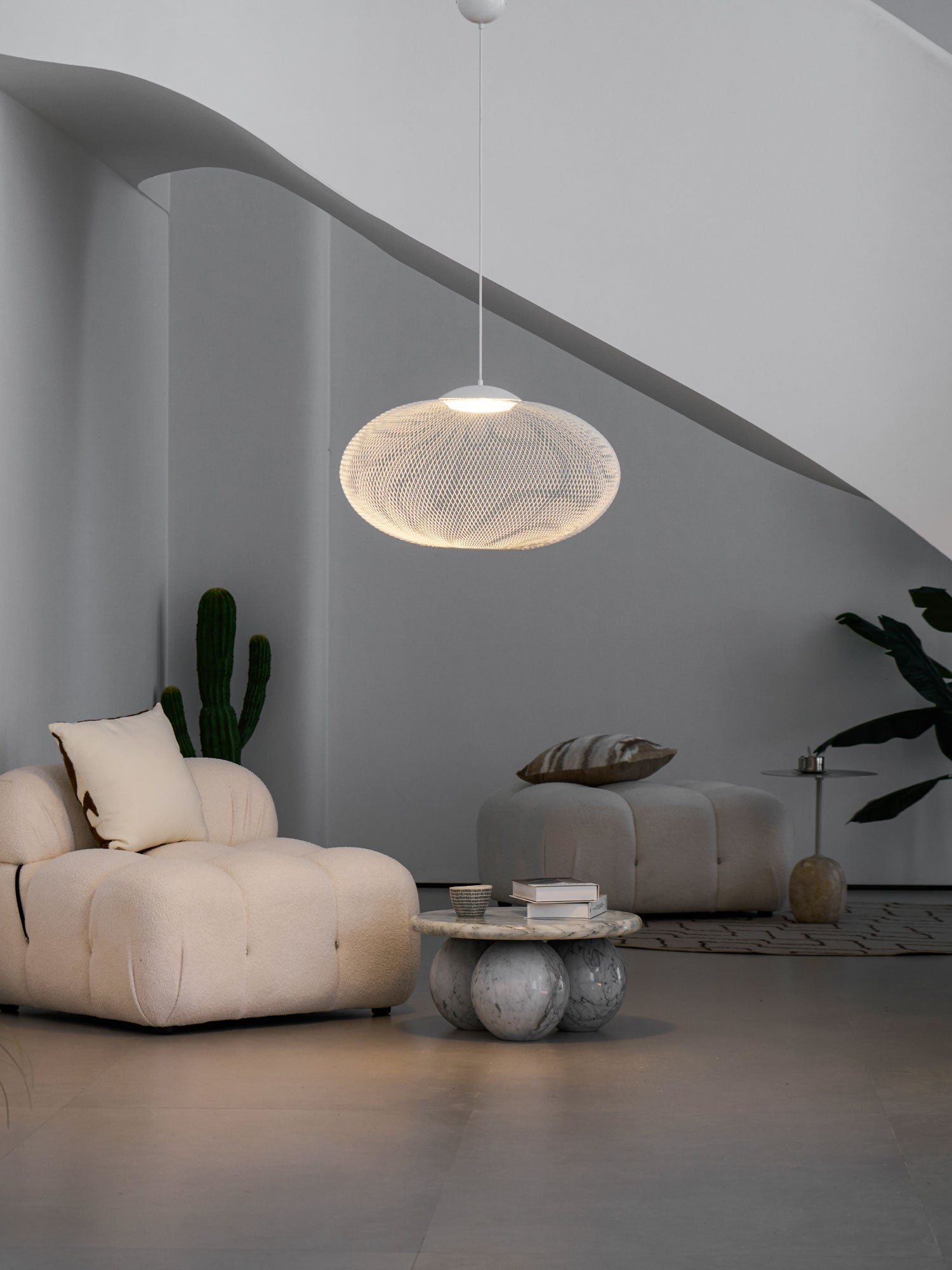 Lustra Pendelleuchte lic Netz Schwarz-Letslighting