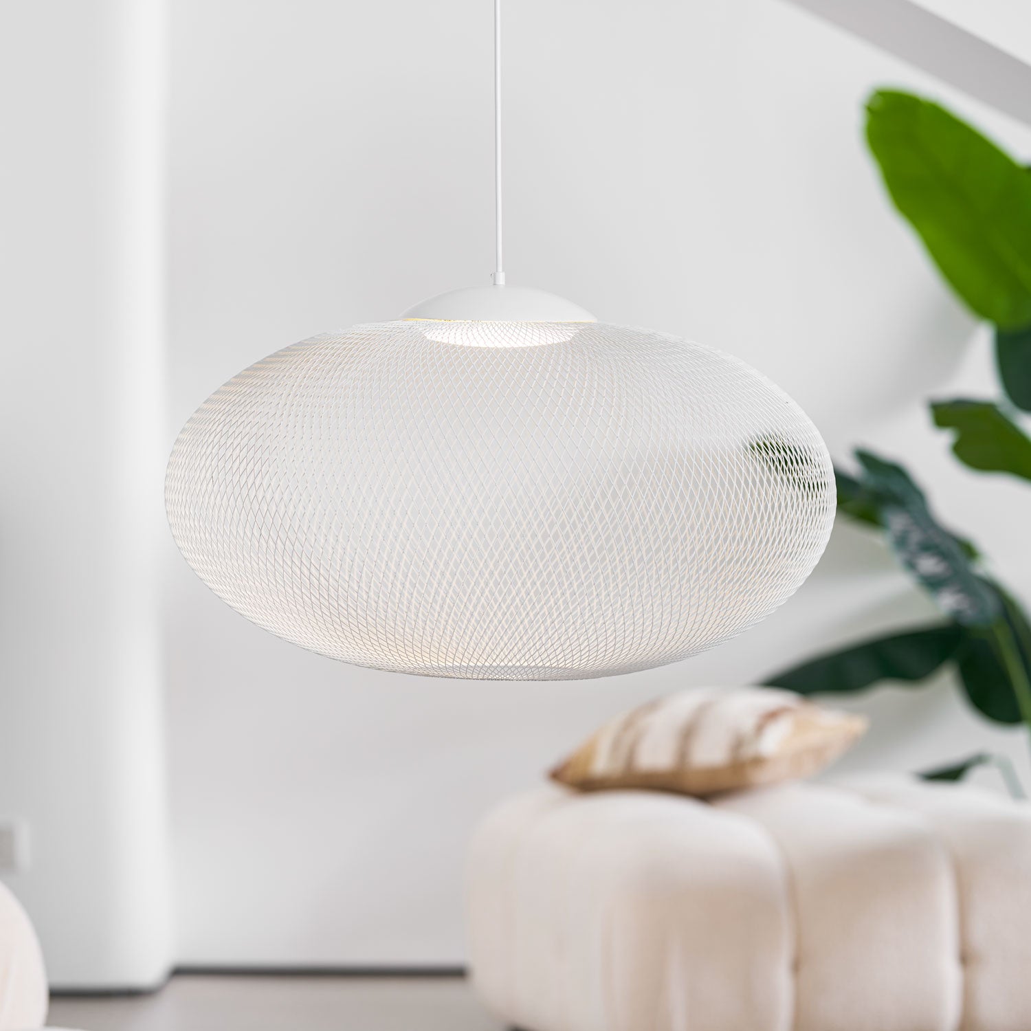 Lustra Pendelleuchte lic Netz Schwarz-Letslighting