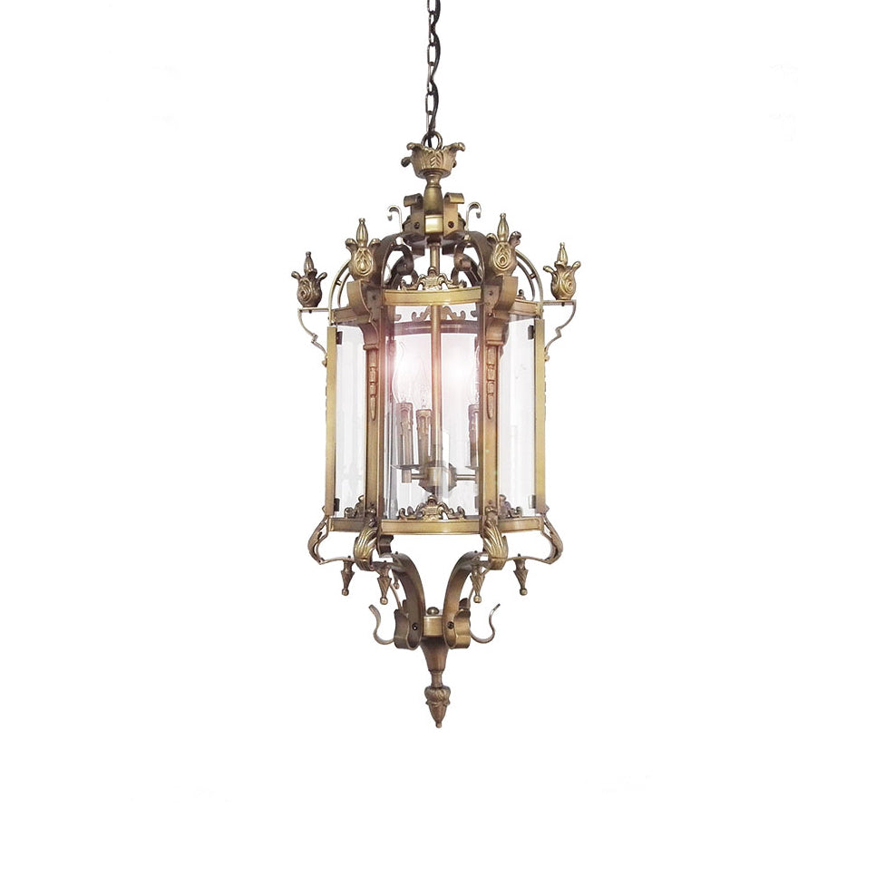 Ardorion Vintage Luxus Glas-Laternen-Kronleuchter-Letslighting
